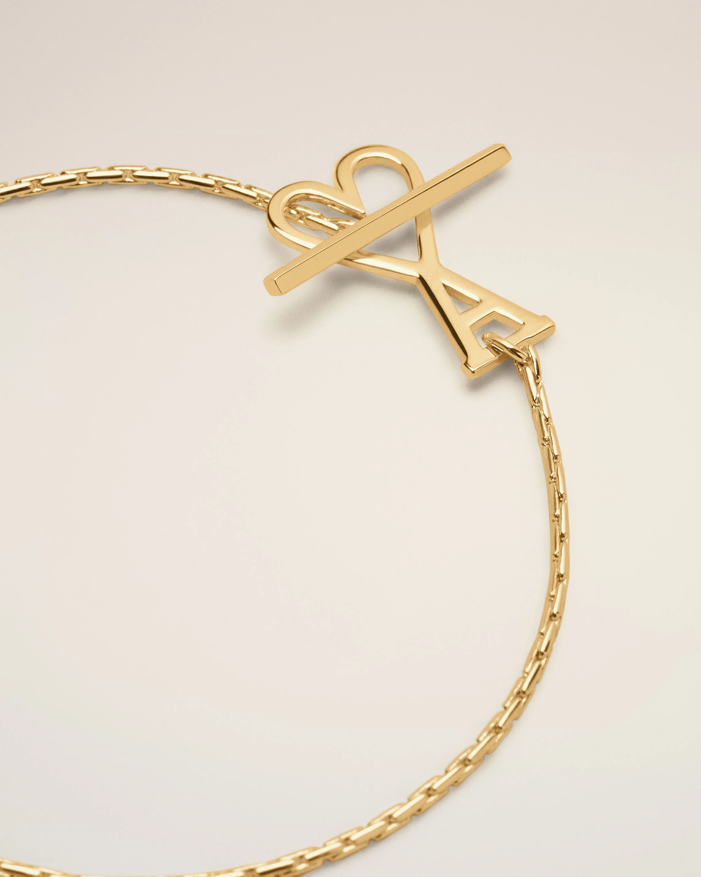 Bracelet Chaine Doré en laiton Ami De Coeur - Image 6