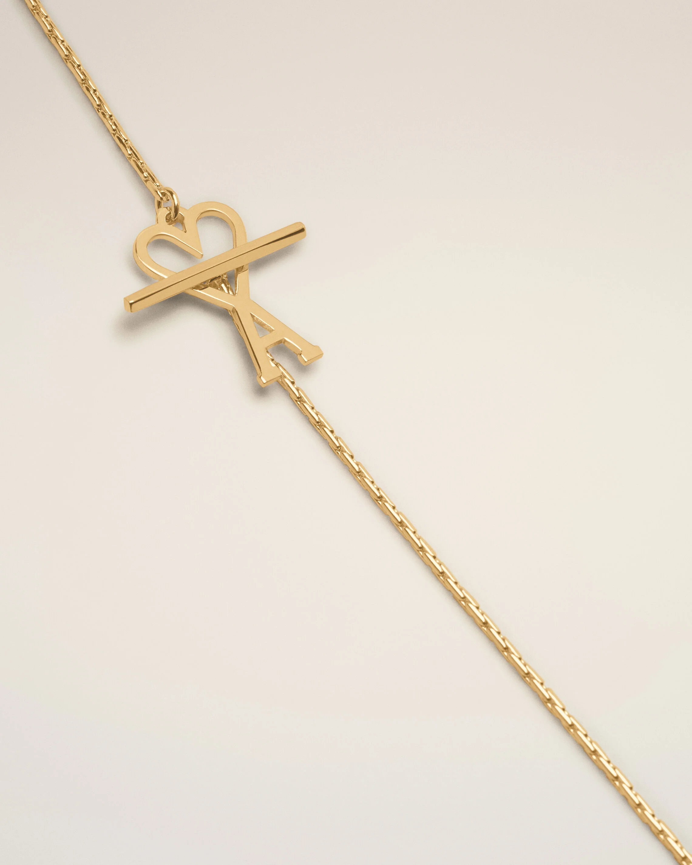 Collier Chaine Doré en laiton Ami De Coeur - Image 6