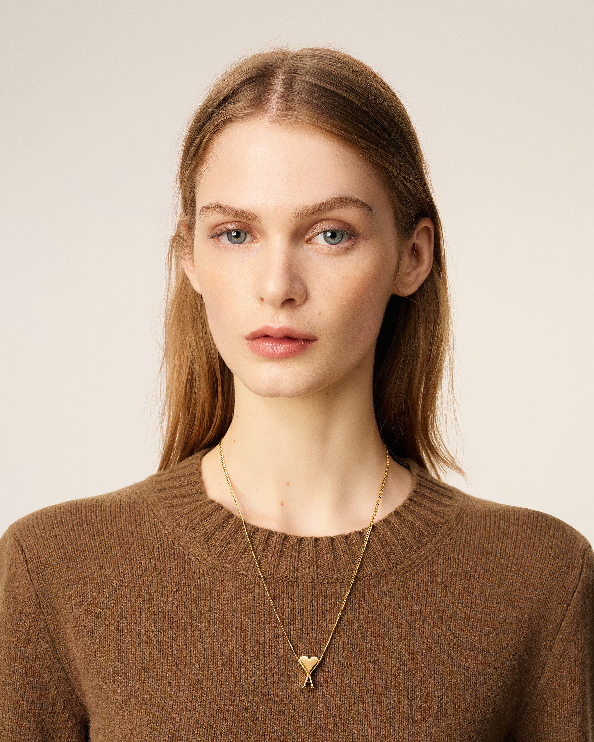 Collier Doré Pendentif Ami De Coeur En Laiton - Image 5