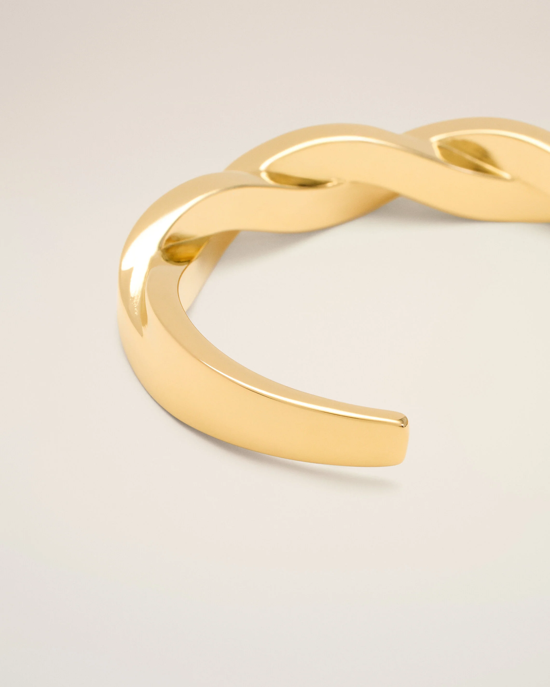 Bracelet Tresse Doré en Laiton - Image 6