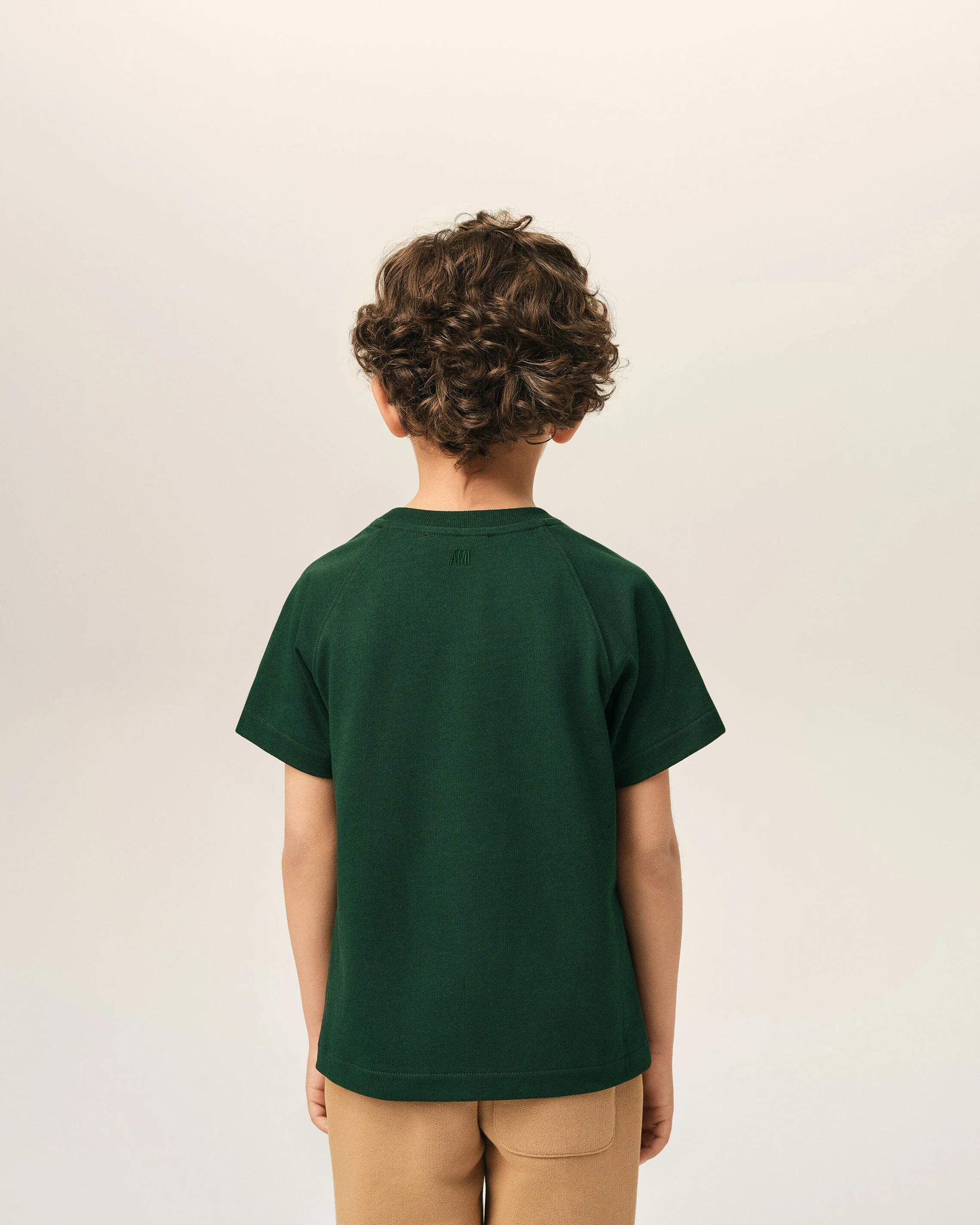 T-shirt vert en coton Ami de Coeur - Image 4