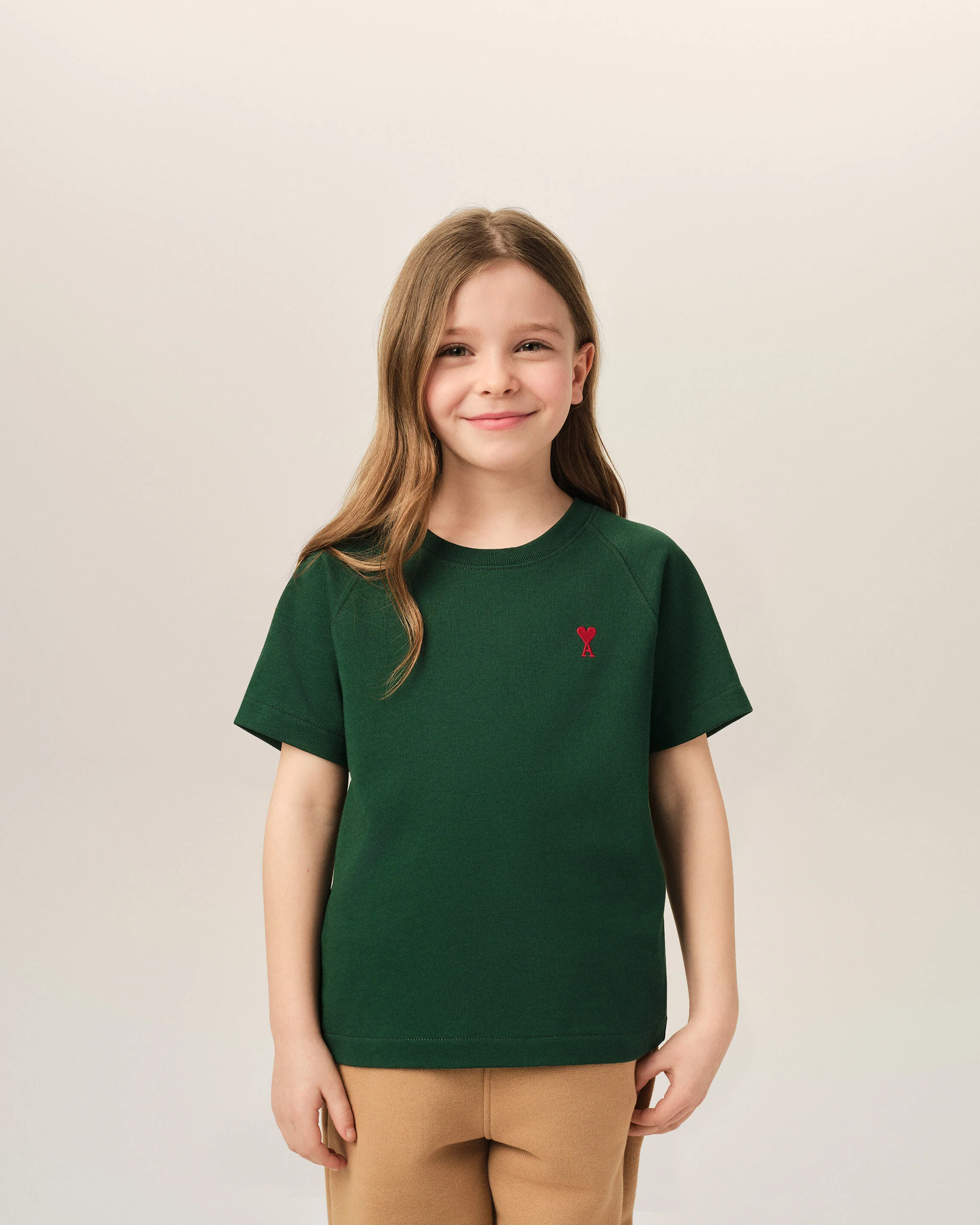 T-shirt vert en coton Ami de Coeur - Image 6
