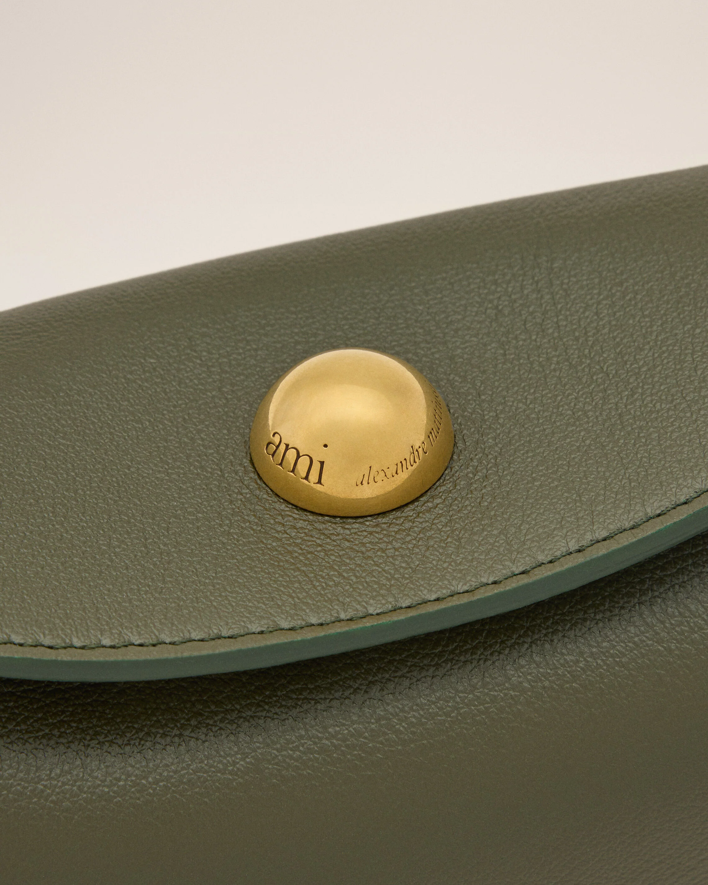 Mini Sac Carrousel Vert en Cuir De Veau - Image 14