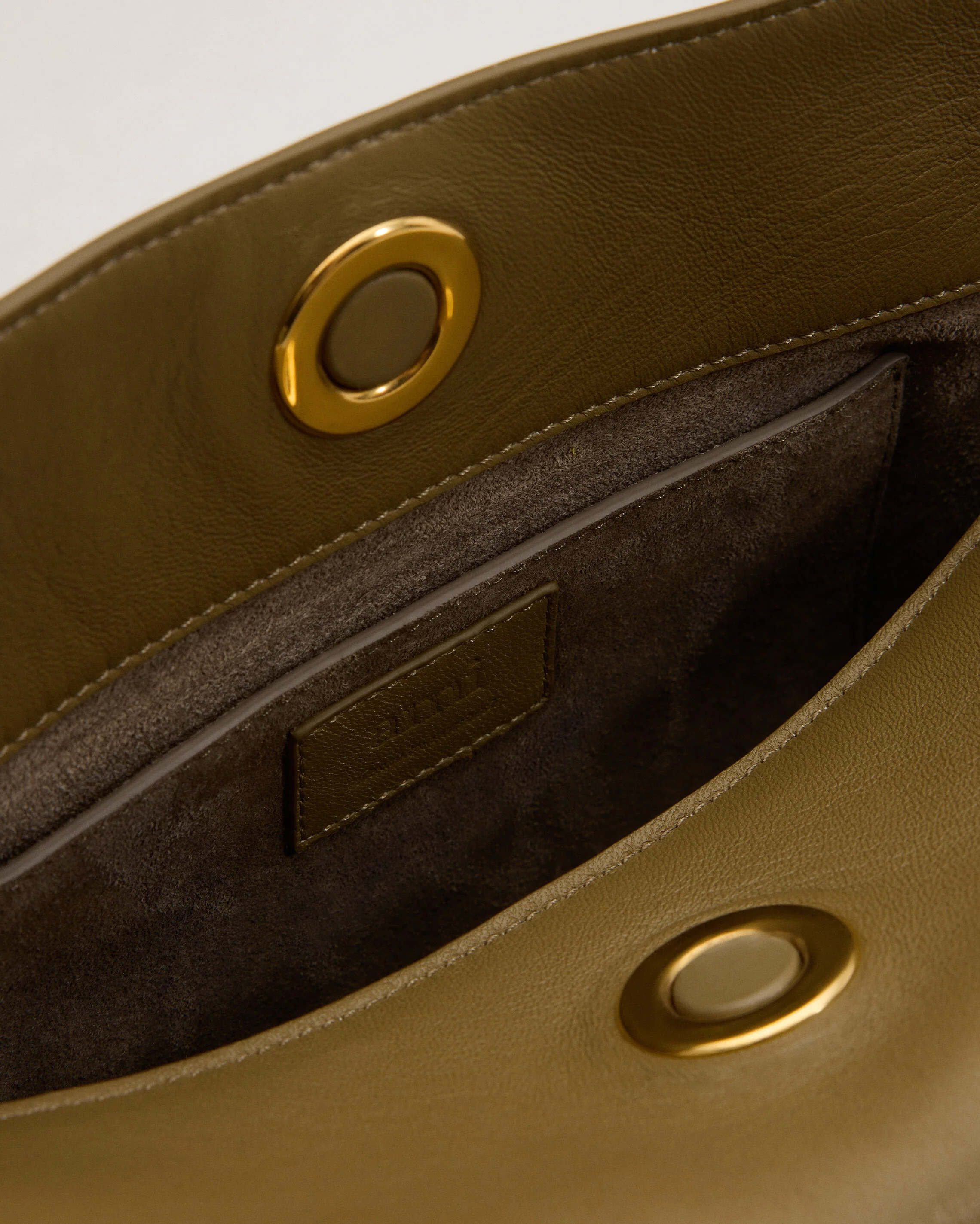 Sac Kaki Carrousel En Cuir - Image 14