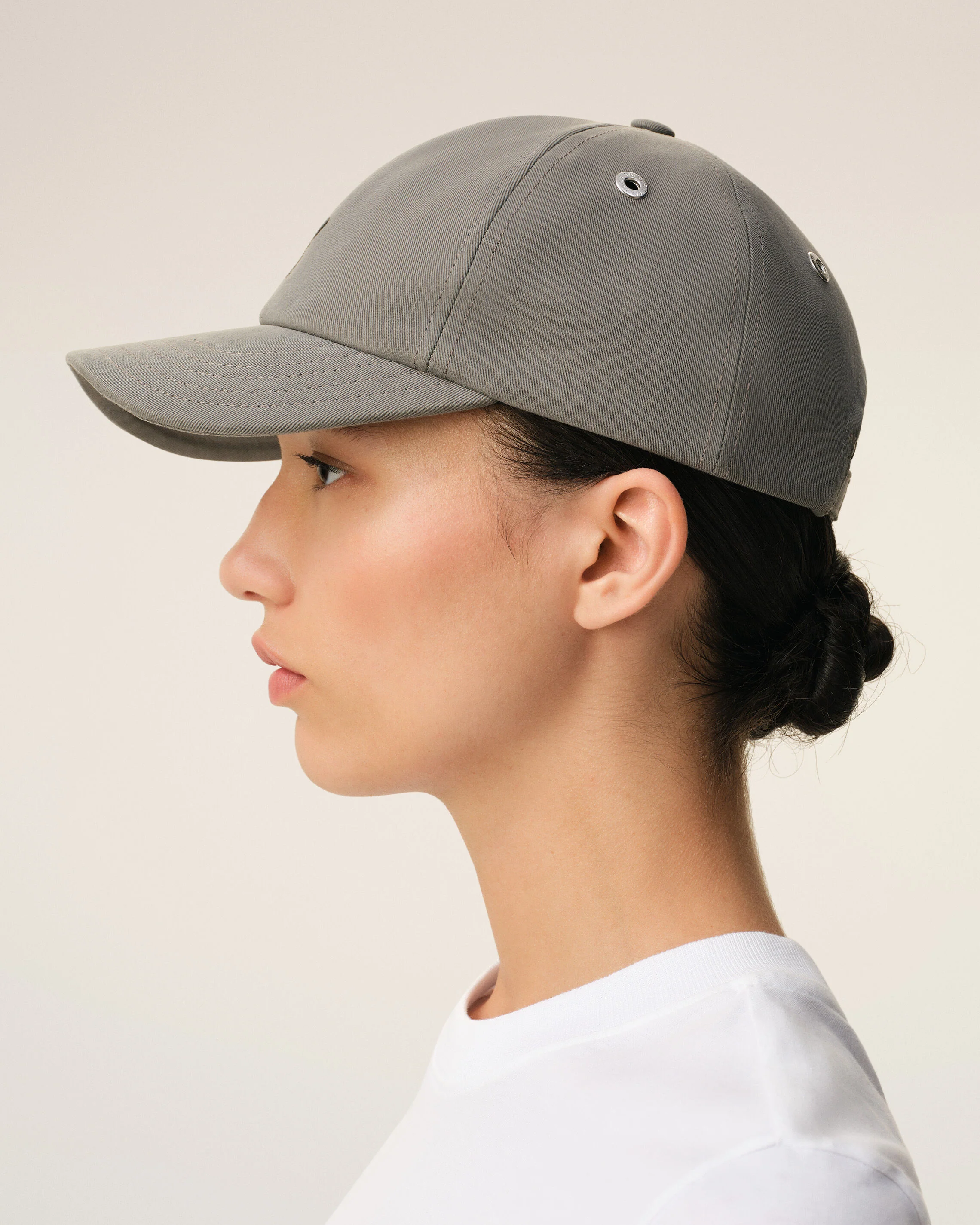Casquette Grise Ami De Coeur en Coton - Image 11