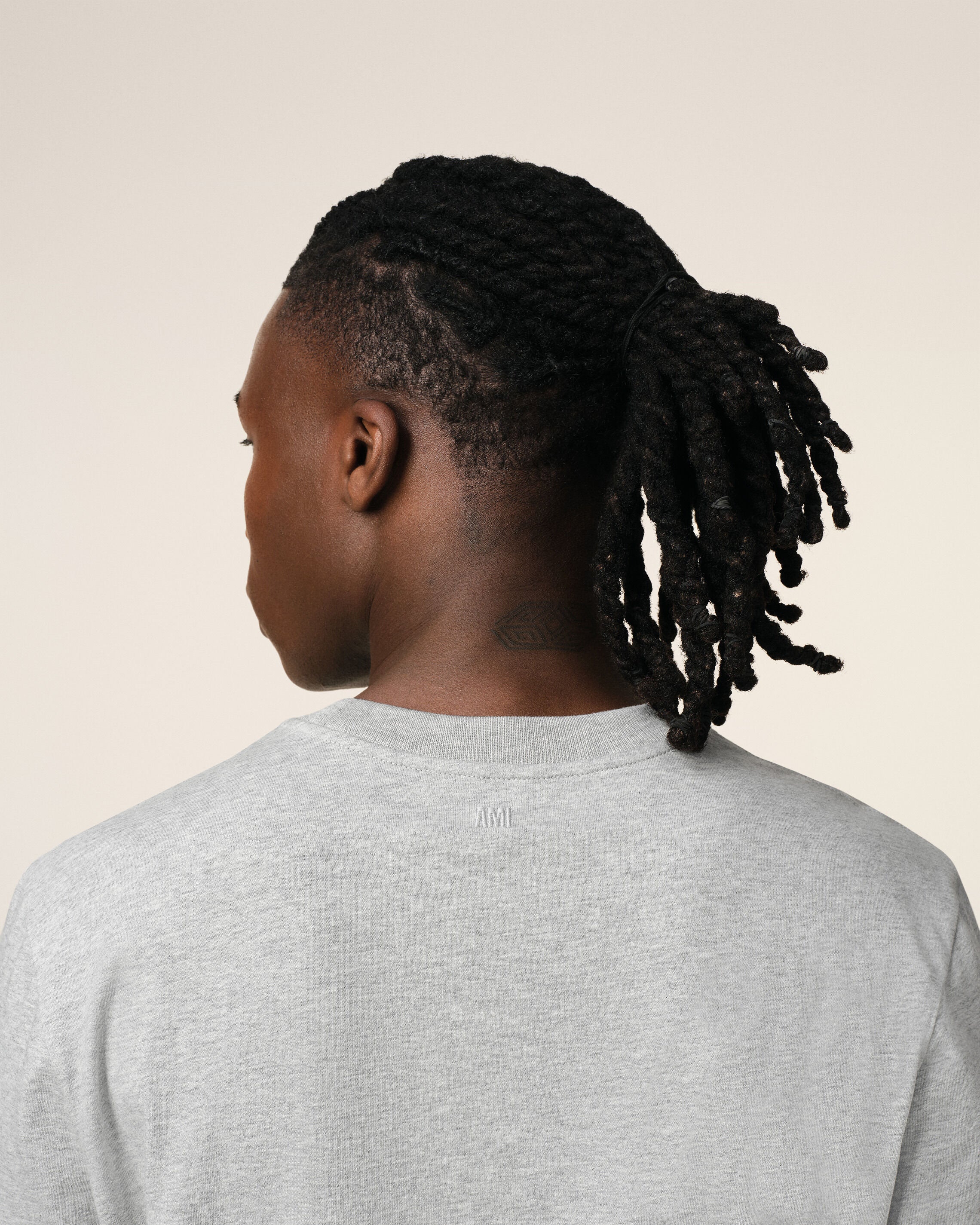 T-Shirt Gris Manches Longues Ami de Coeur En Coton - Image 4