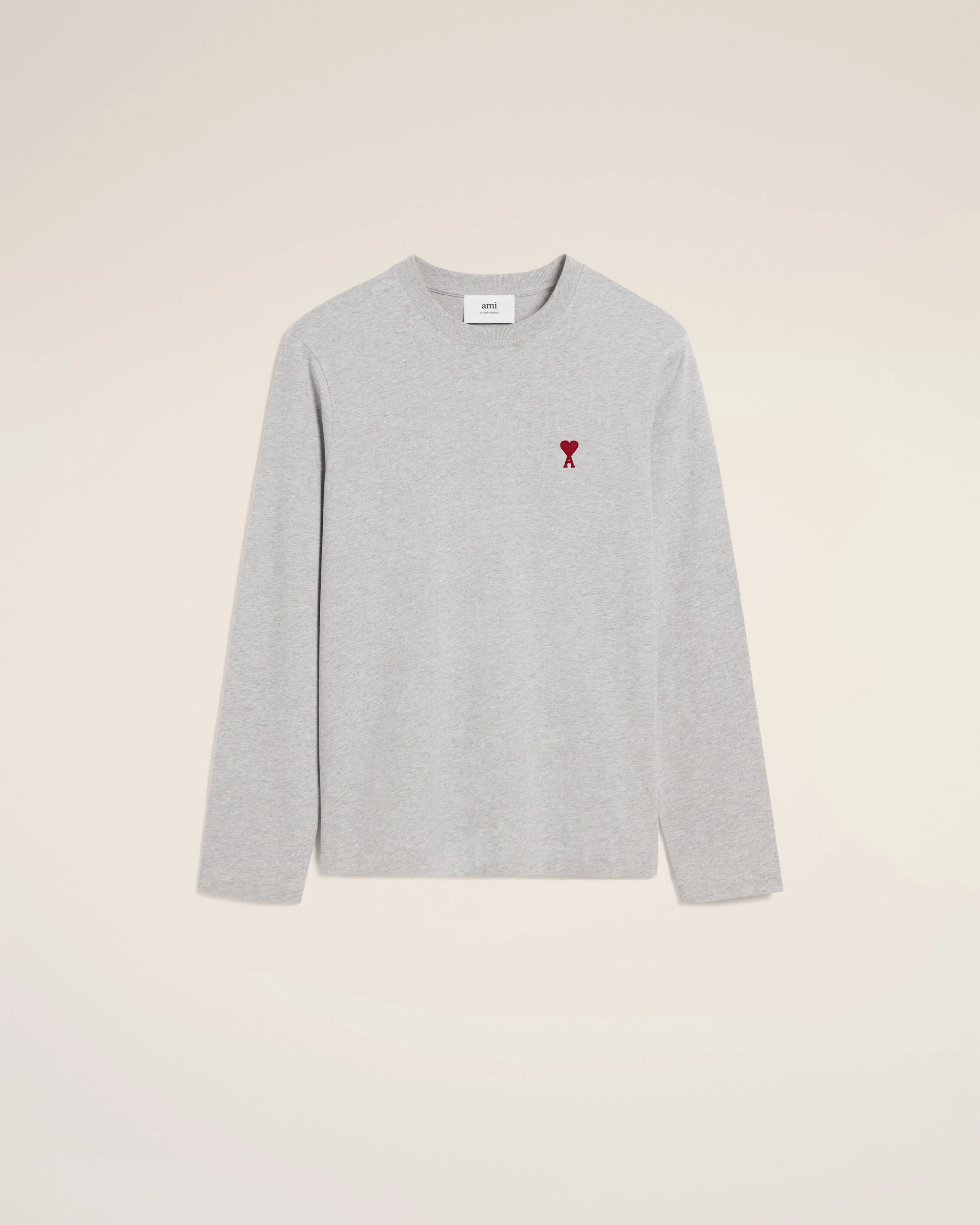 T-Shirt Gris Manches Longues Ami de Coeur En Coton - Image 7