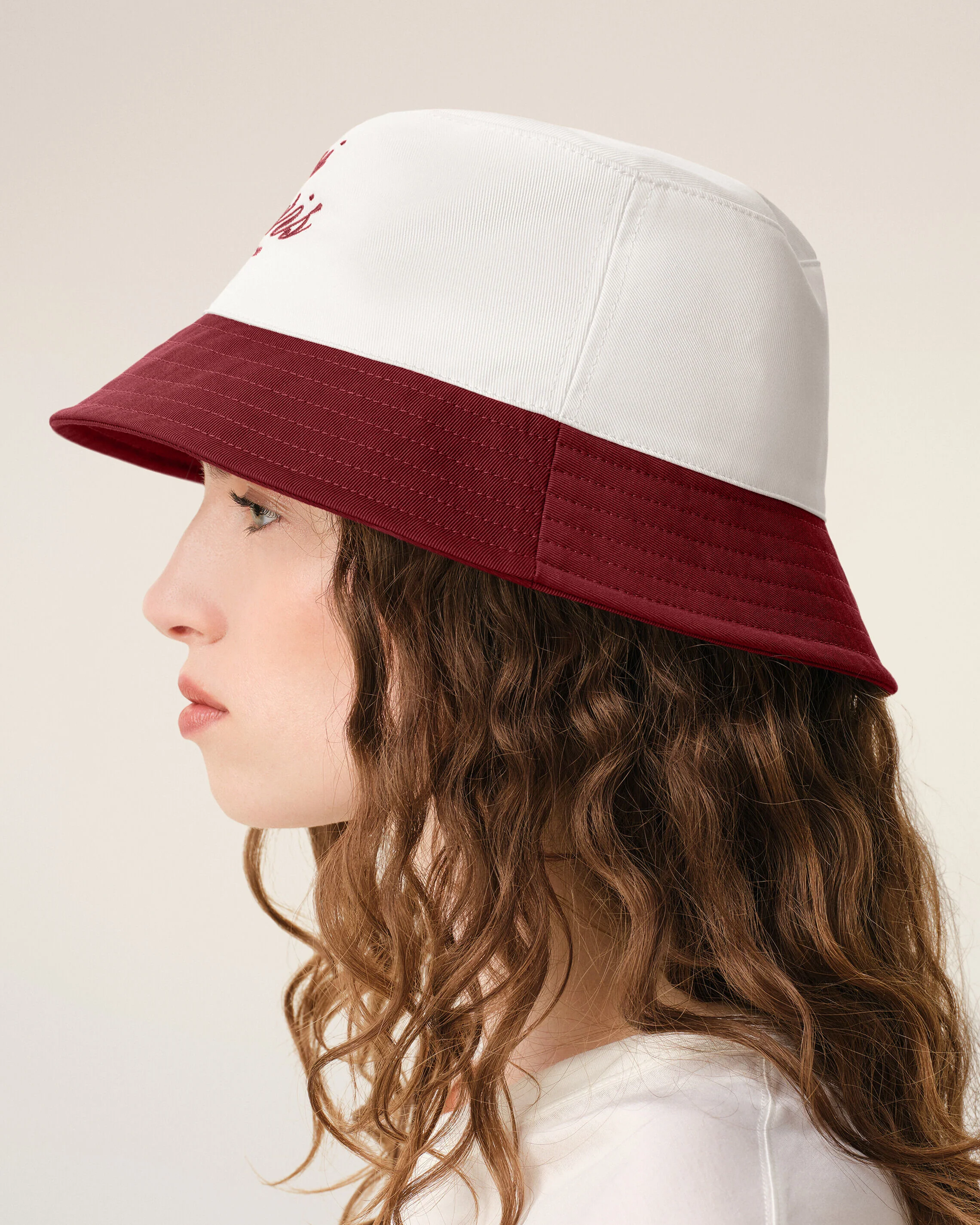 Bob Rouge Et Blanc Ami Paris en Coton - Image 11