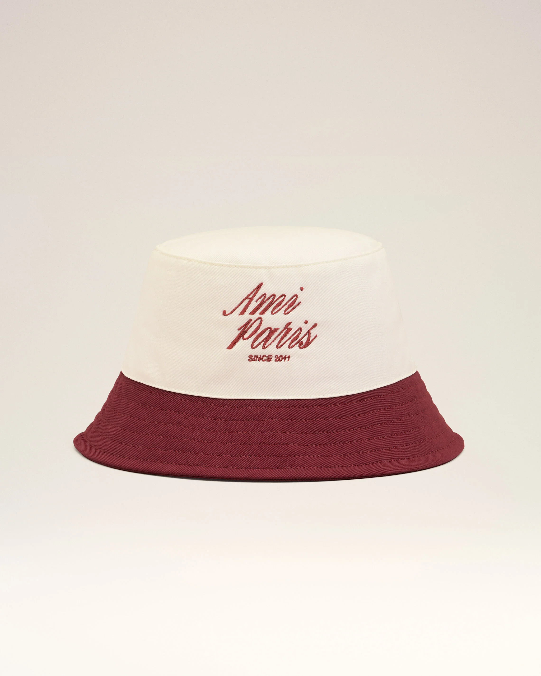 Bob Rouge Et Blanc Ami Paris en Coton - Image 4