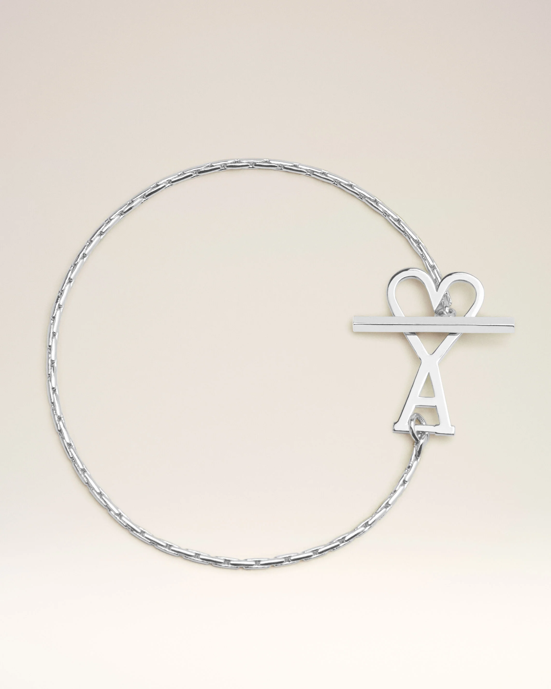 Bracelet Chaine Argenté en laiton Ami De Coeur - Image 4