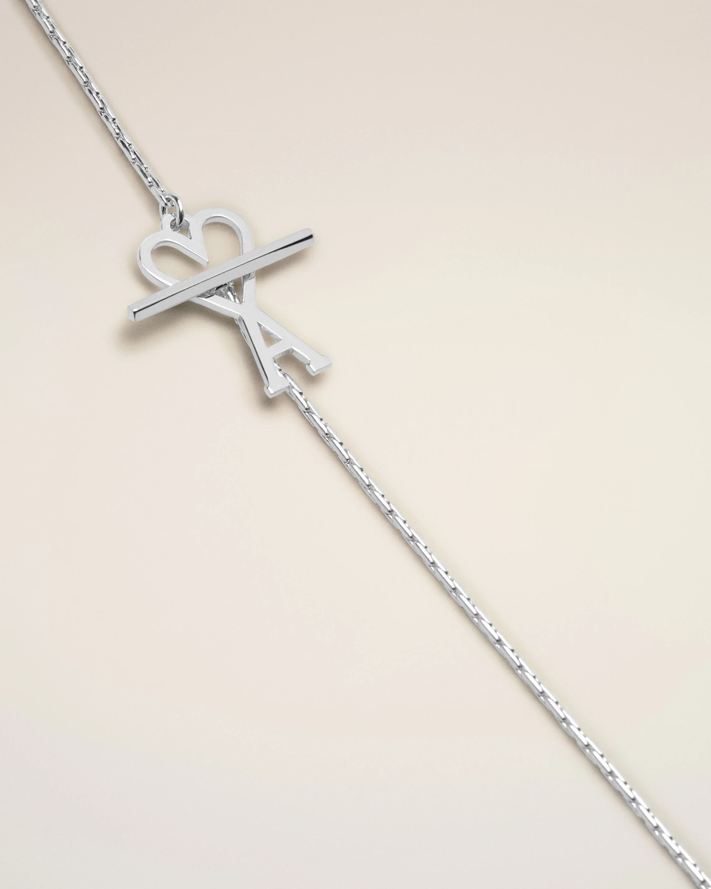 Collier Chaine Argenté en laiton Ami De Coeur - Image 7