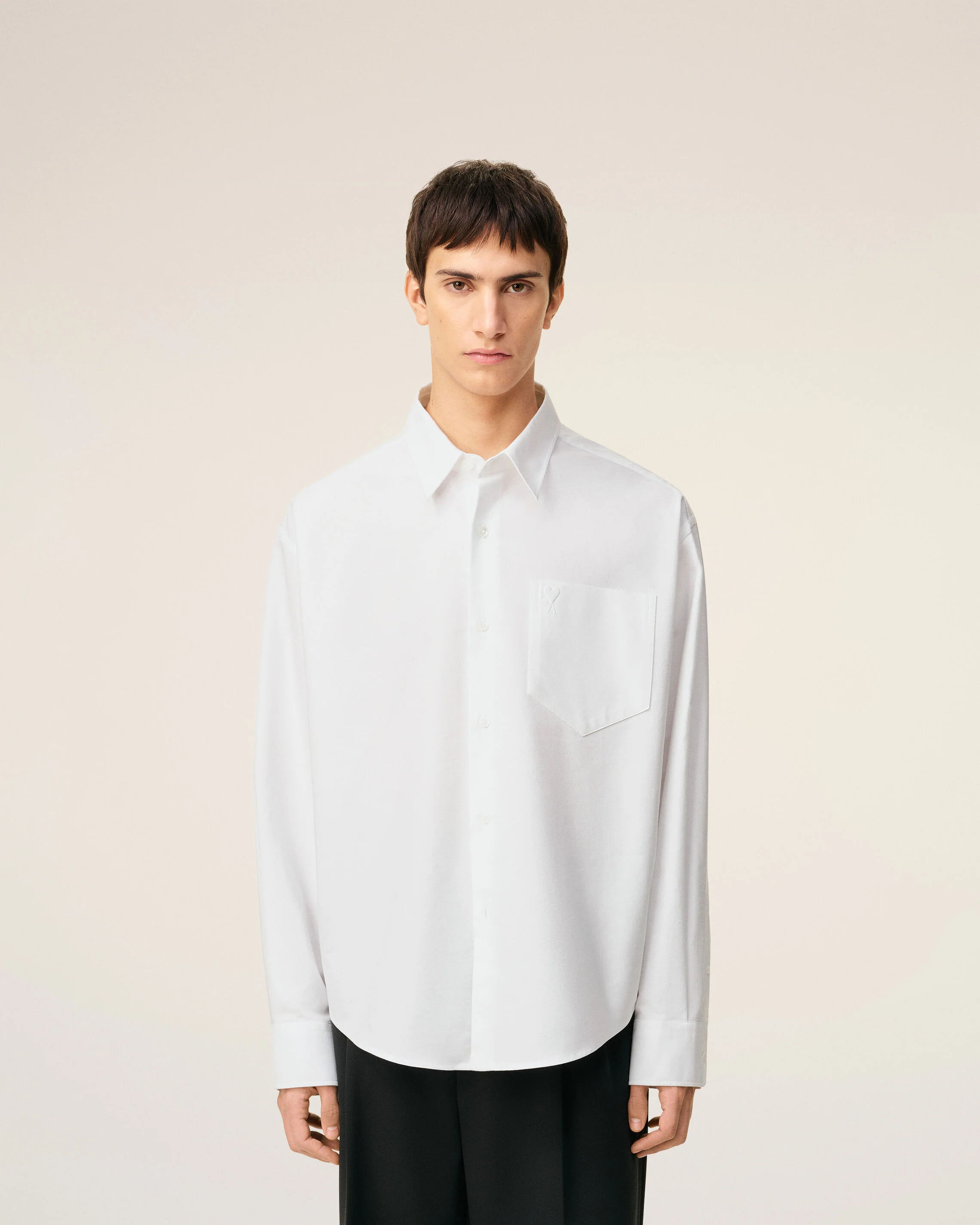 Chemise Blanche Boxy Ami De Coeur En Coton - Image 3