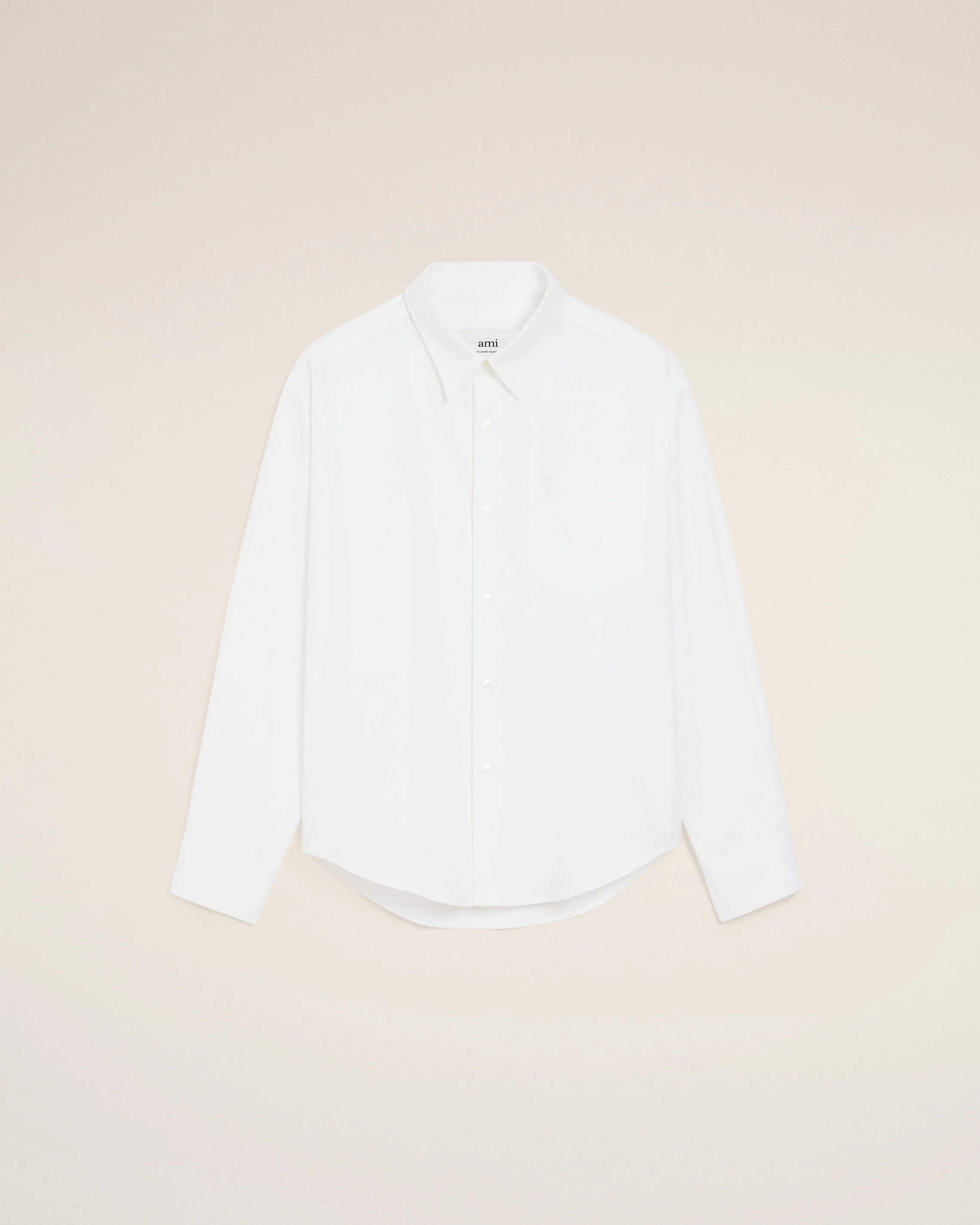 Chemise Blanche Boxy Ami De Coeur En Coton - Image 7