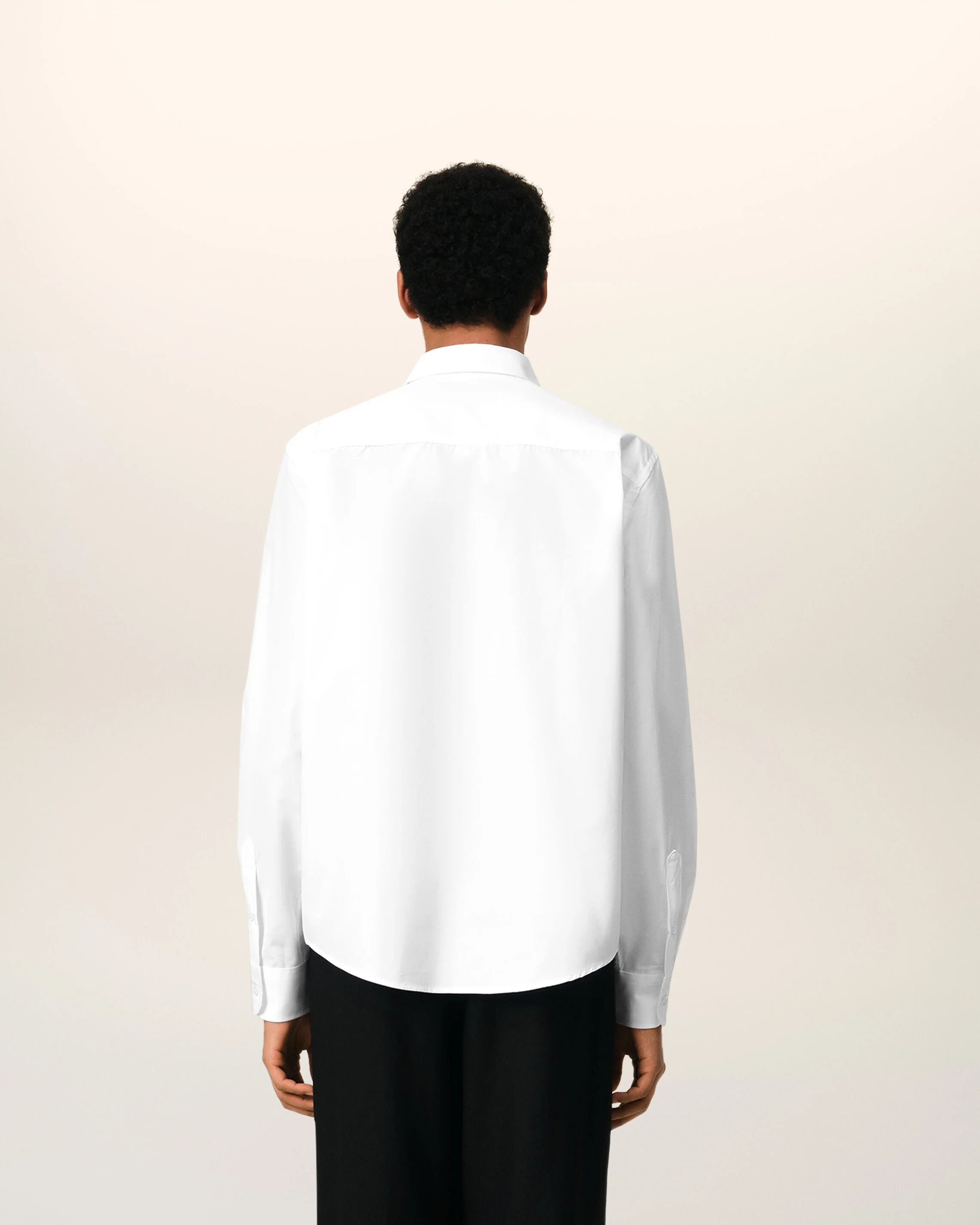 Chemise Classique Blanche Ami de Coeur En Coton - Image 5