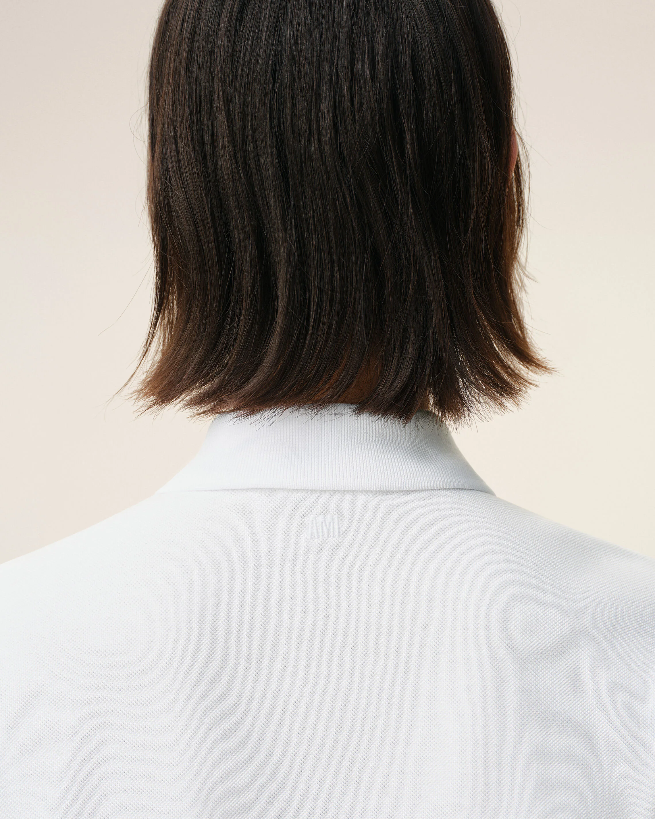 Polo blanc en coton Ami de Coeur - Image 10