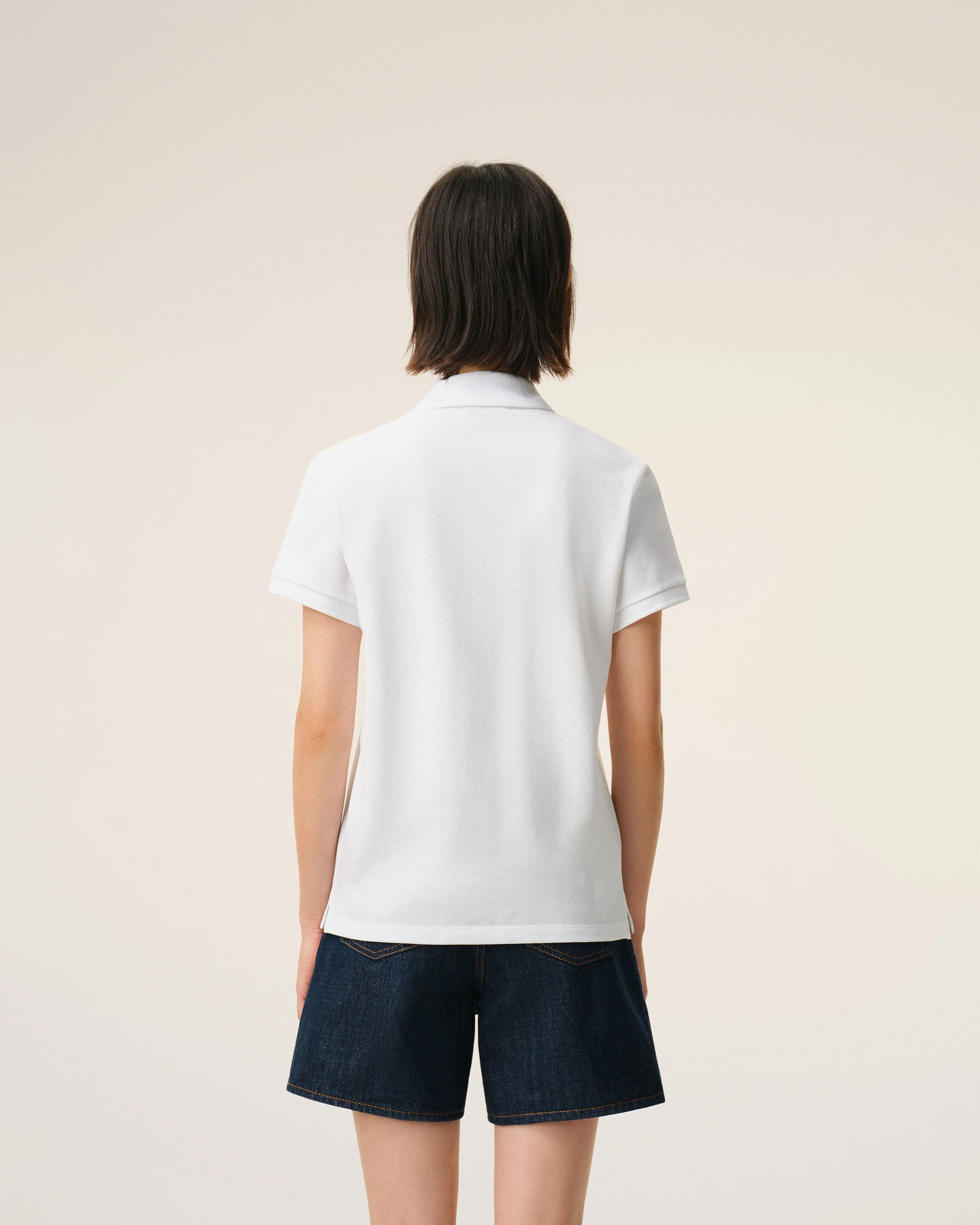 Polo blanc en coton Ami de Coeur - Image 11