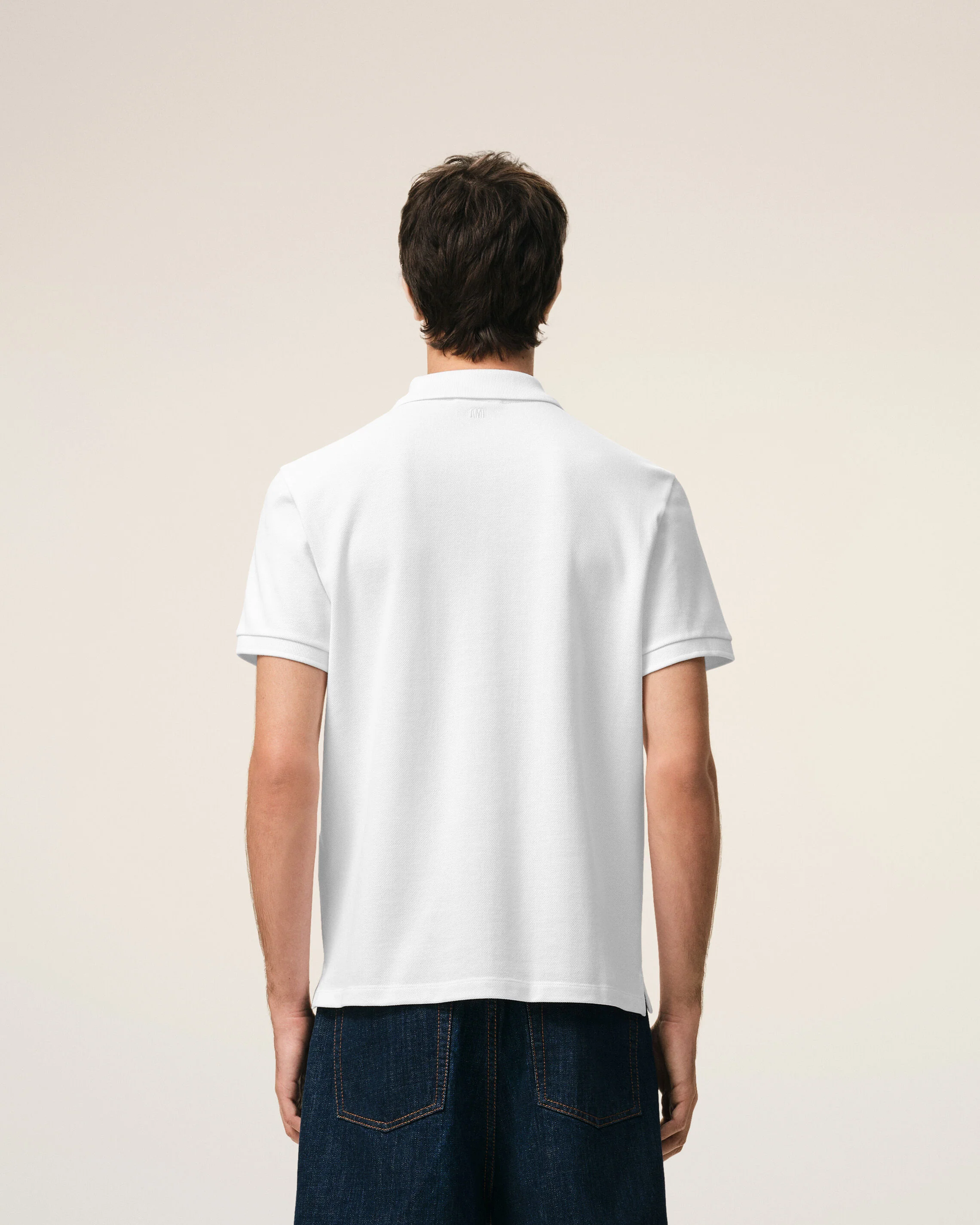 Polo blanc en coton Ami de Coeur - Image 5