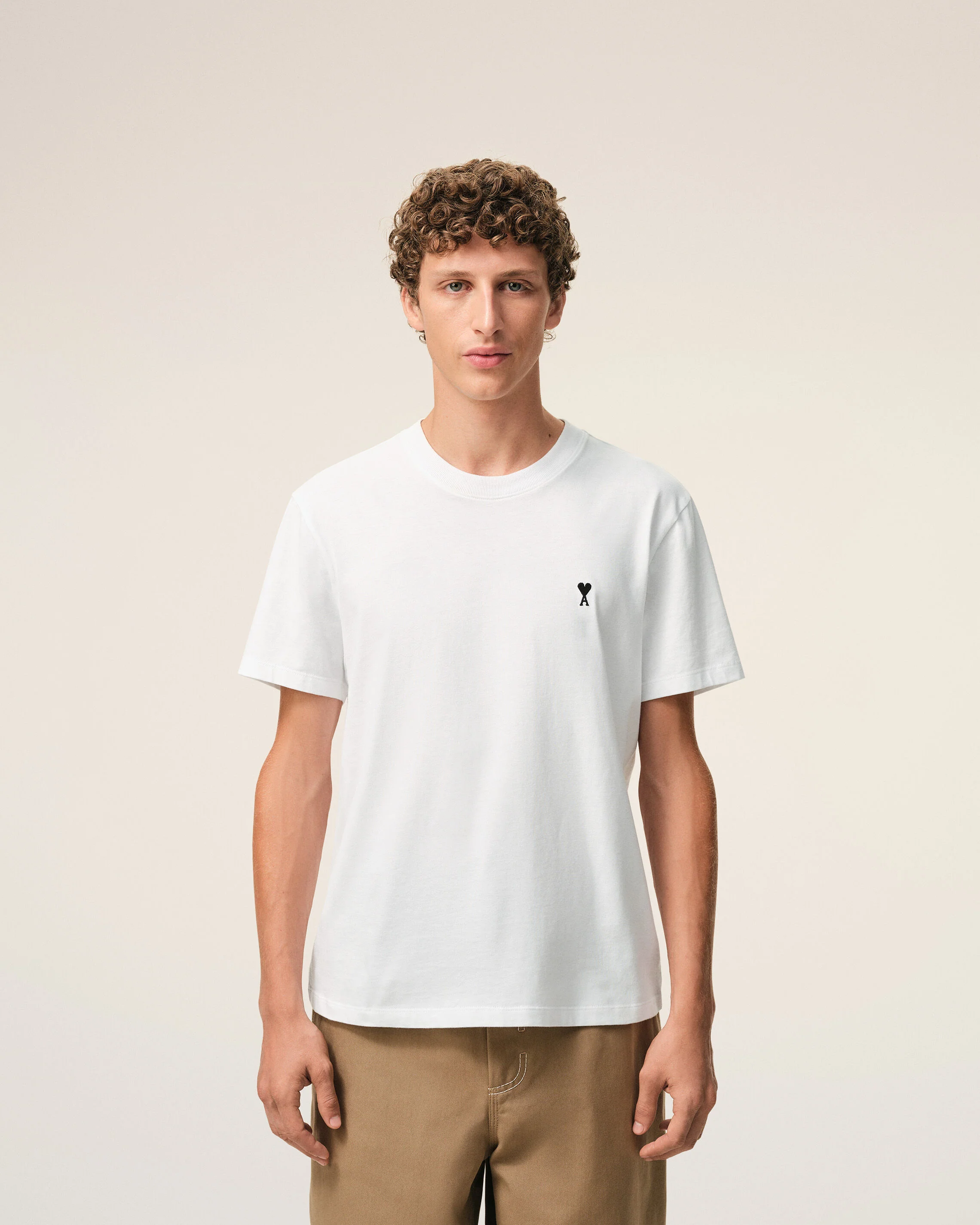 T-shirt blanc en coton Ami de Coeur - Image 3