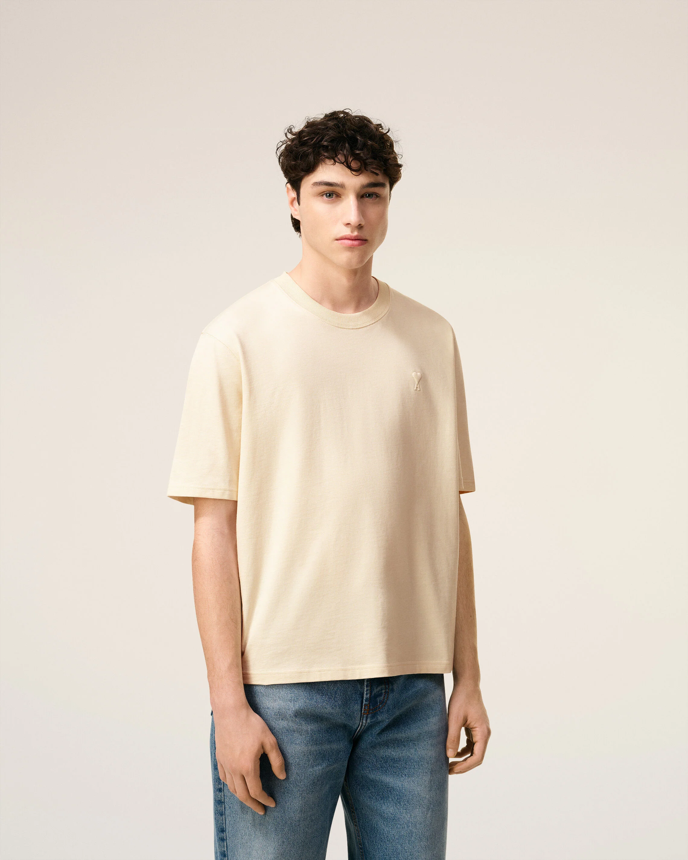 T-shirt Blanc Ami De Coeur En Coton - Image 3