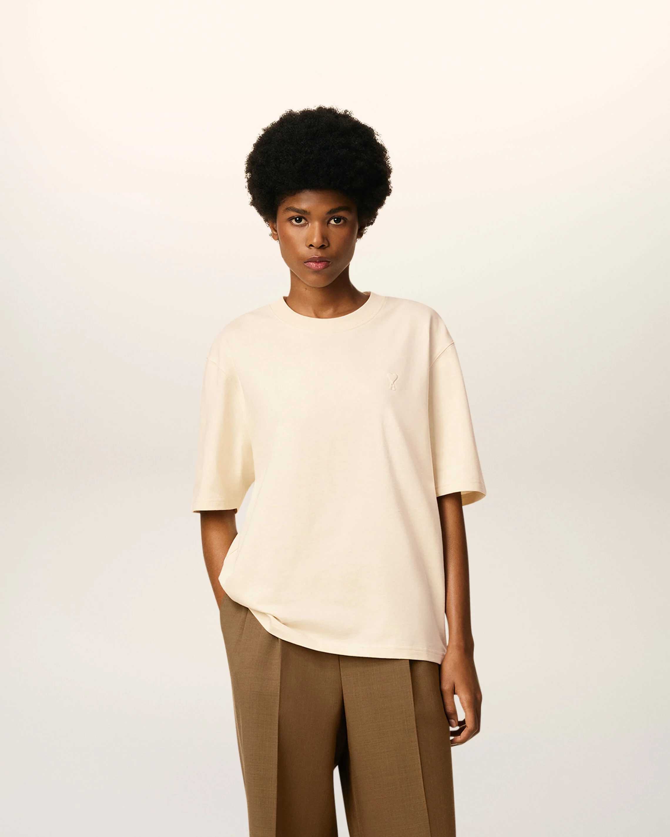 T-shirt Blanc Ami De Coeur En Coton - Image 8