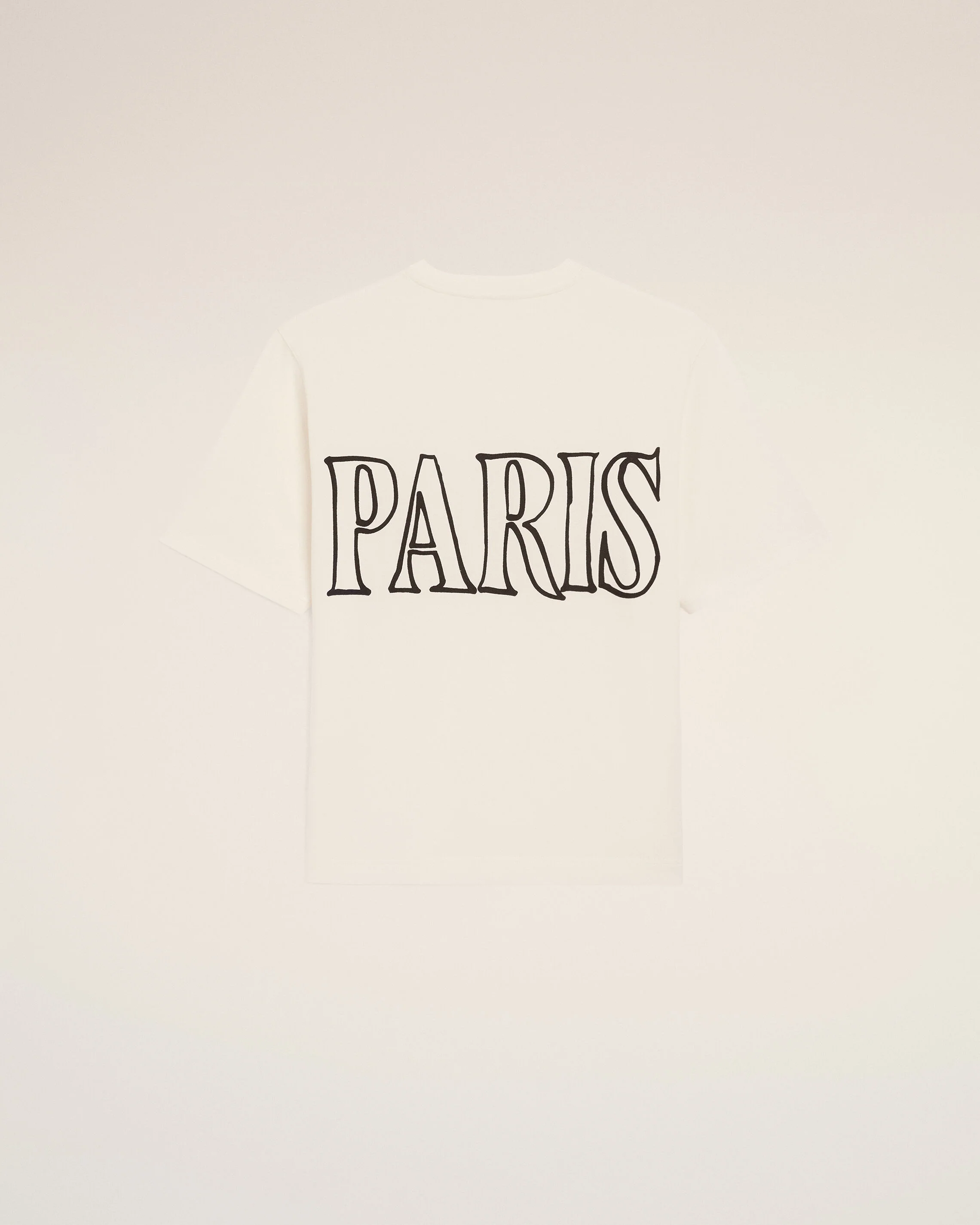 T-shirt Blanc Imprimé Ami Paris en Coton - Image 14