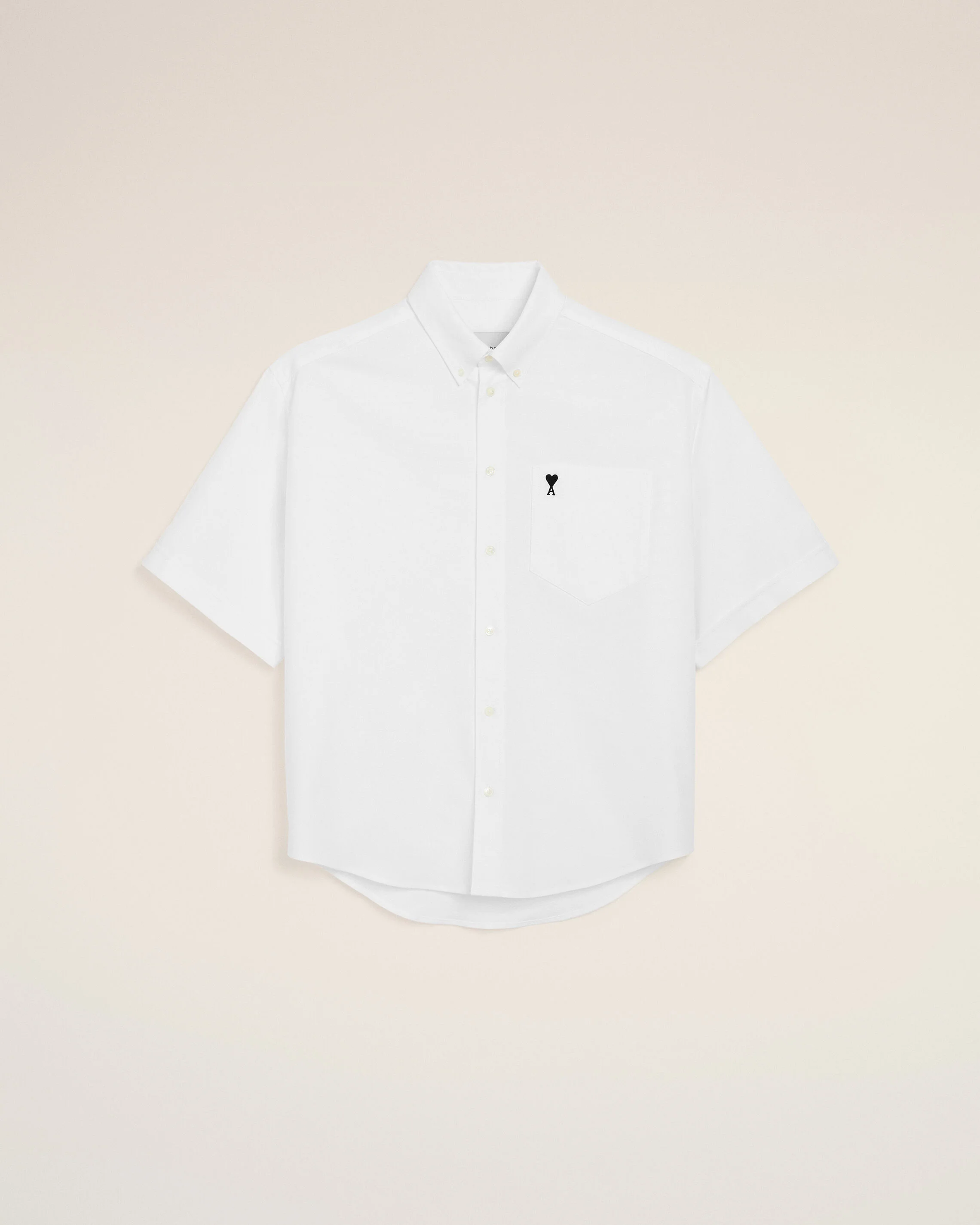 Chemise Boxy Blanche Ami De Coeur en Coton