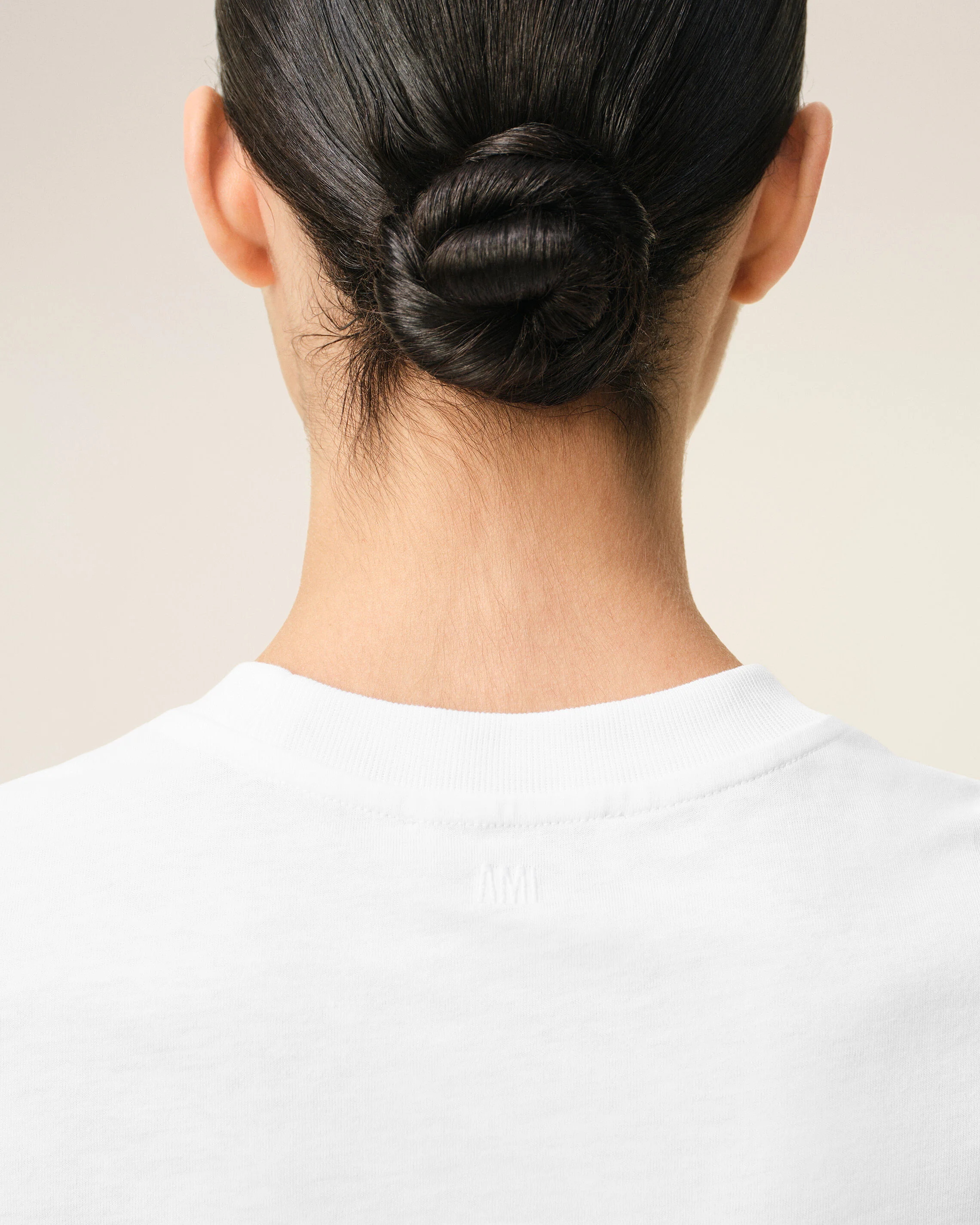 T-shirt blanc en coton Ami de Coeur - Image 4
