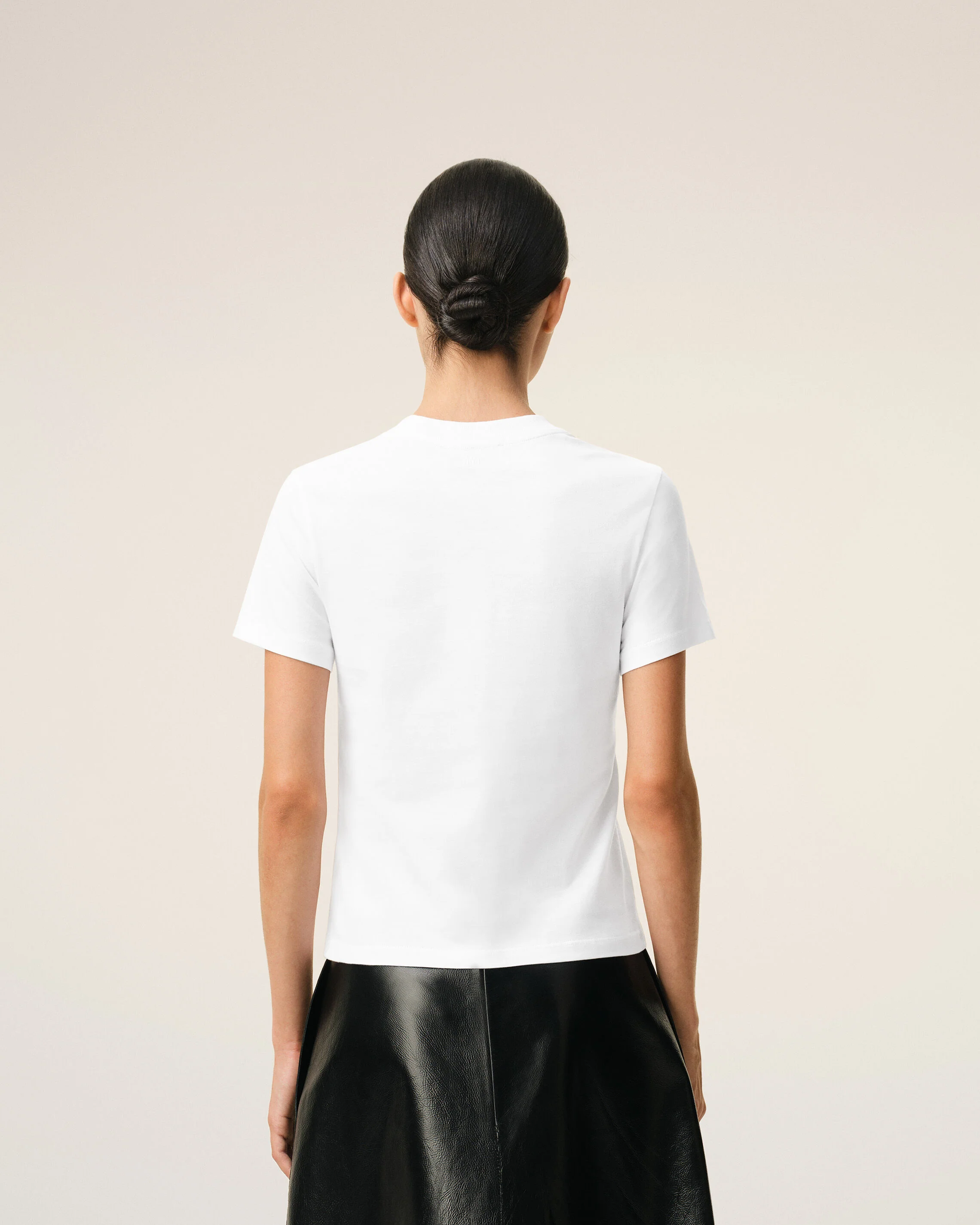 T-shirt blanc en coton Ami de Coeur - Image 5