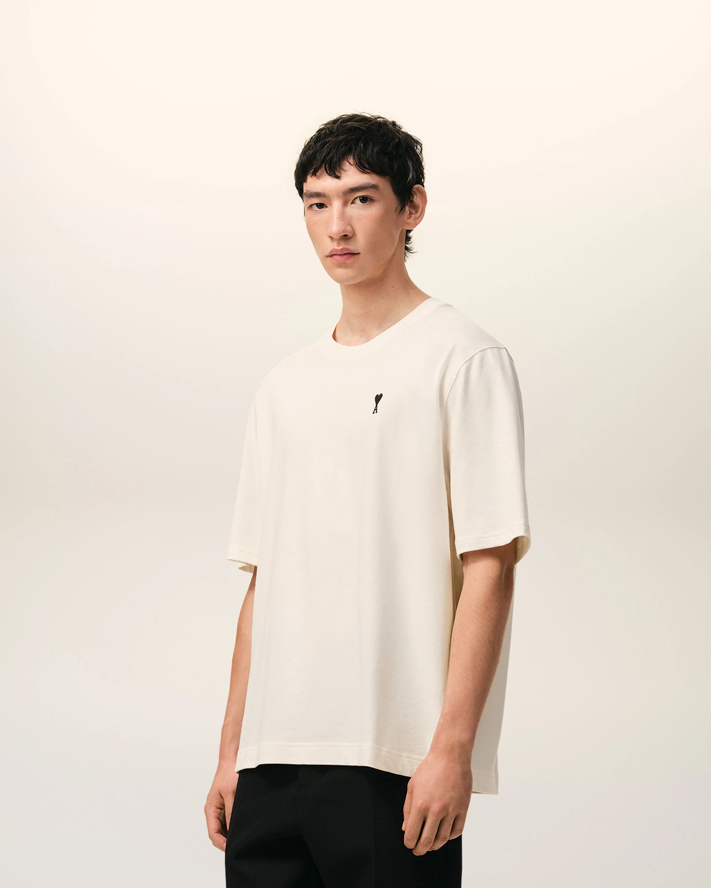 T-shirt Blanc Imprimé Place Des Victoires en Coton - Image 7