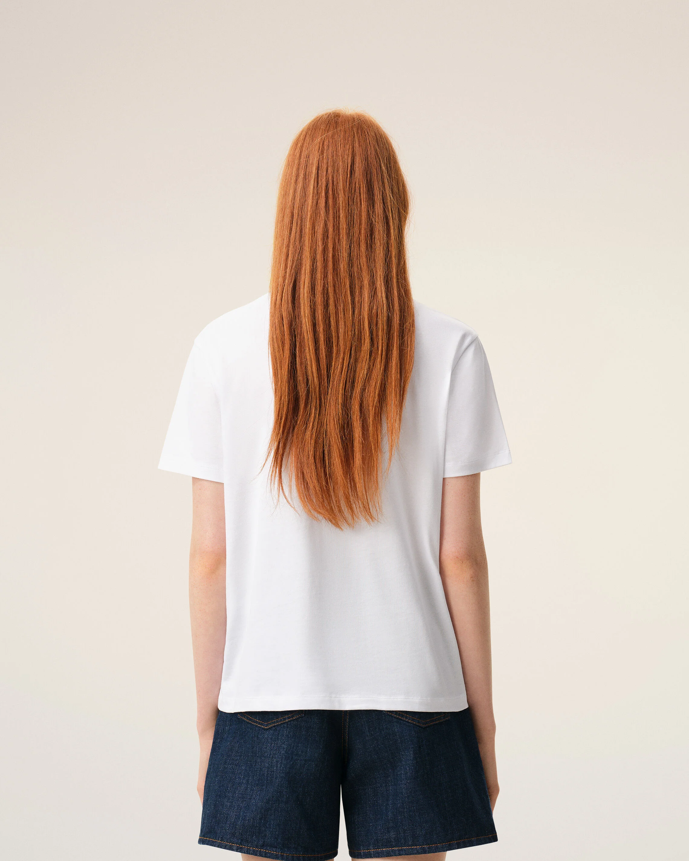 T-shirt blanc en coton Ami de Coeur - Image 11