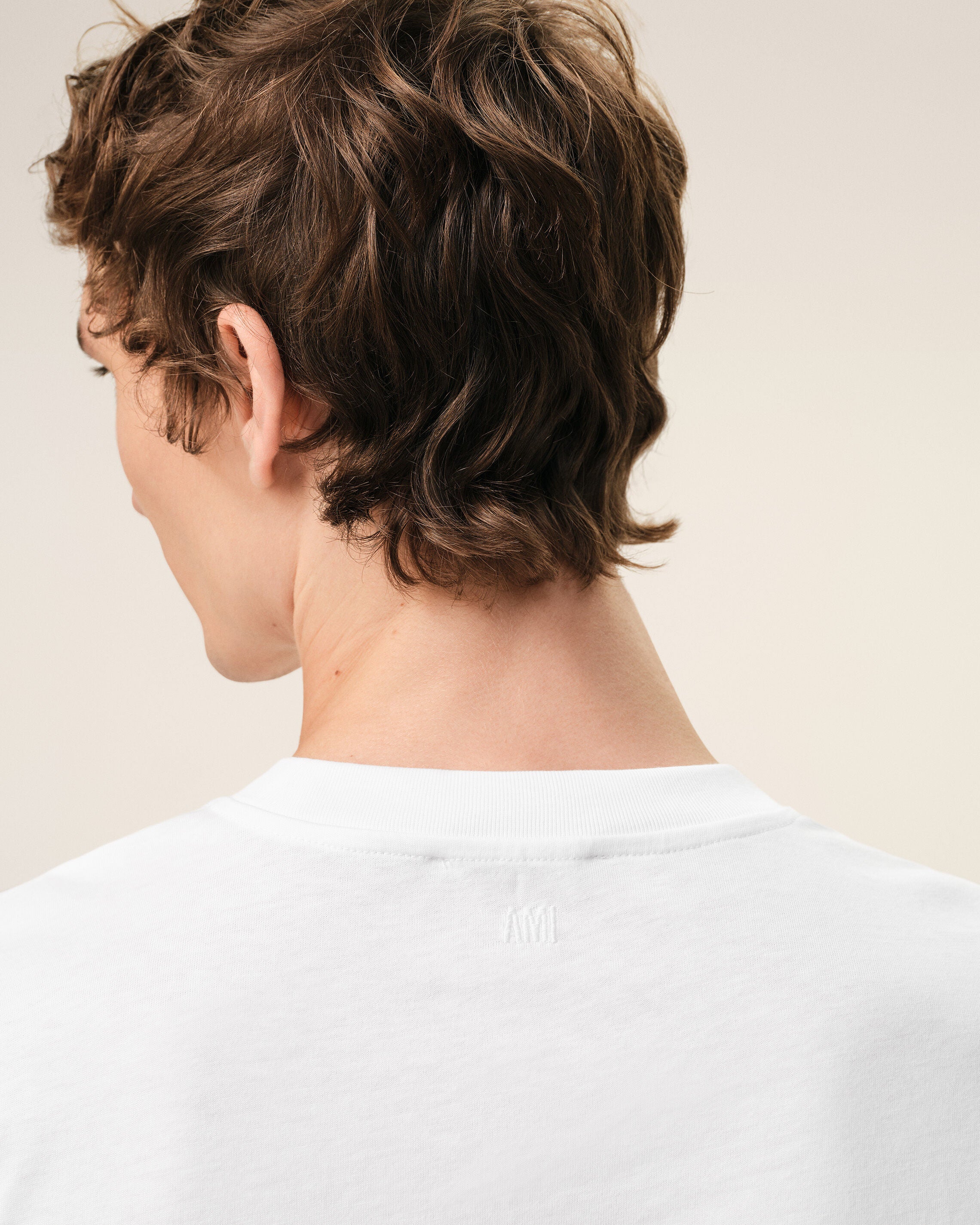 T-shirt blanc en coton Ami de Coeur - Image 4