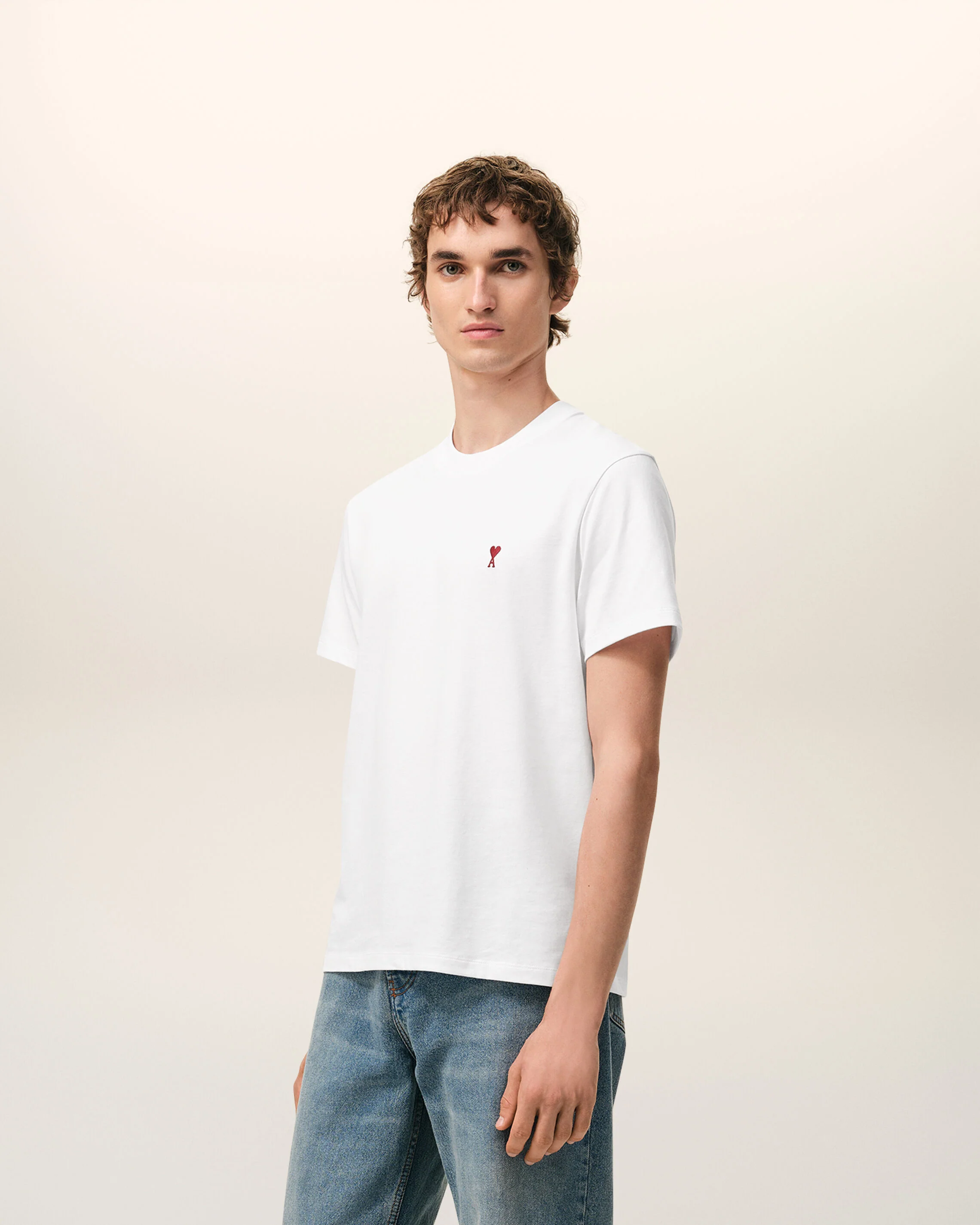T-shirt blanc en coton Ami de Coeur - Image 6