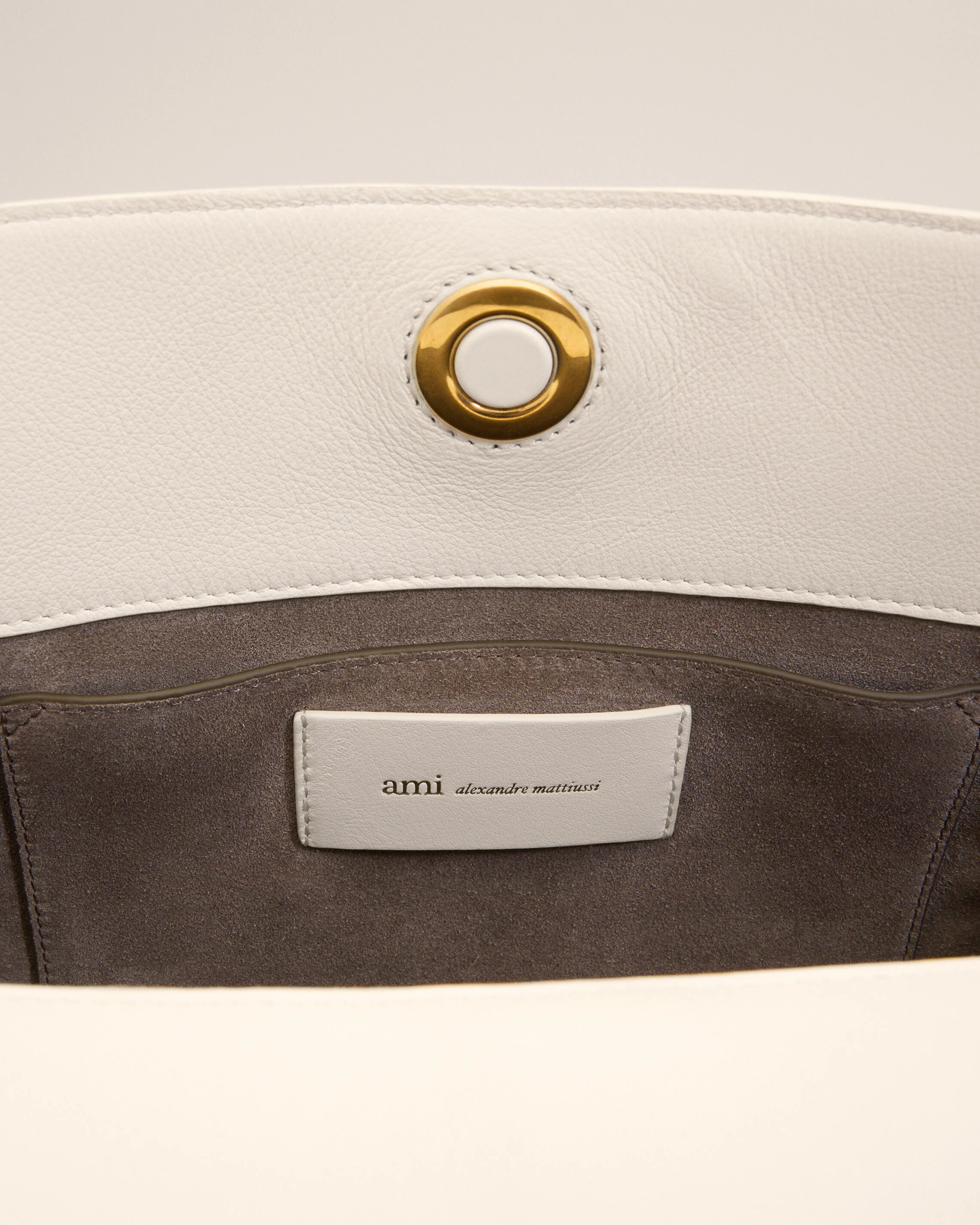 Sac Carrousel Moyen Blanc en Cuir De Veau - Image 16