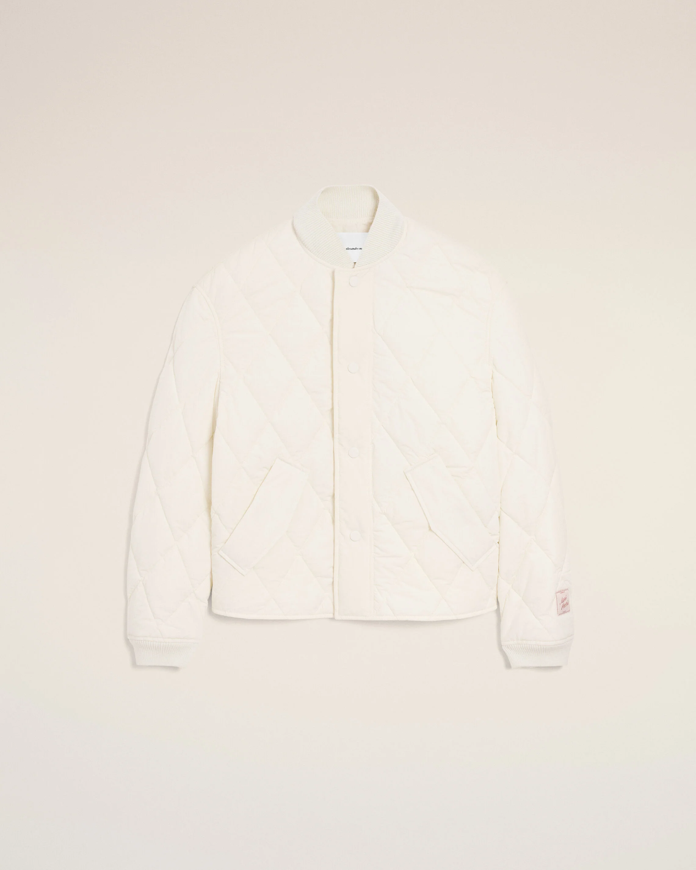 Veste Blanche Rembourrée en Nylon - Image 7