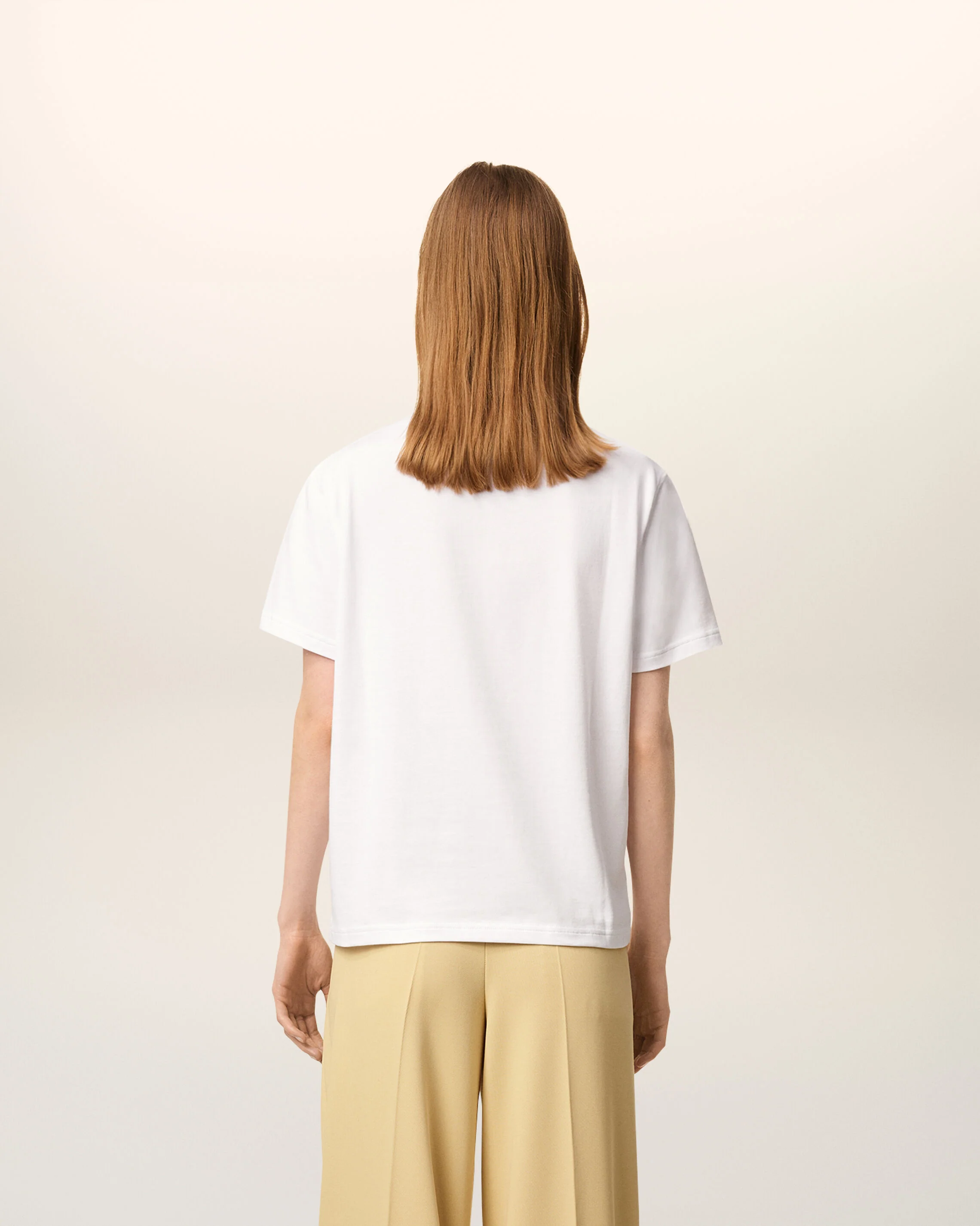 T-shirt Blanc Ami De Coeur En Coton Biologique - Image 11
