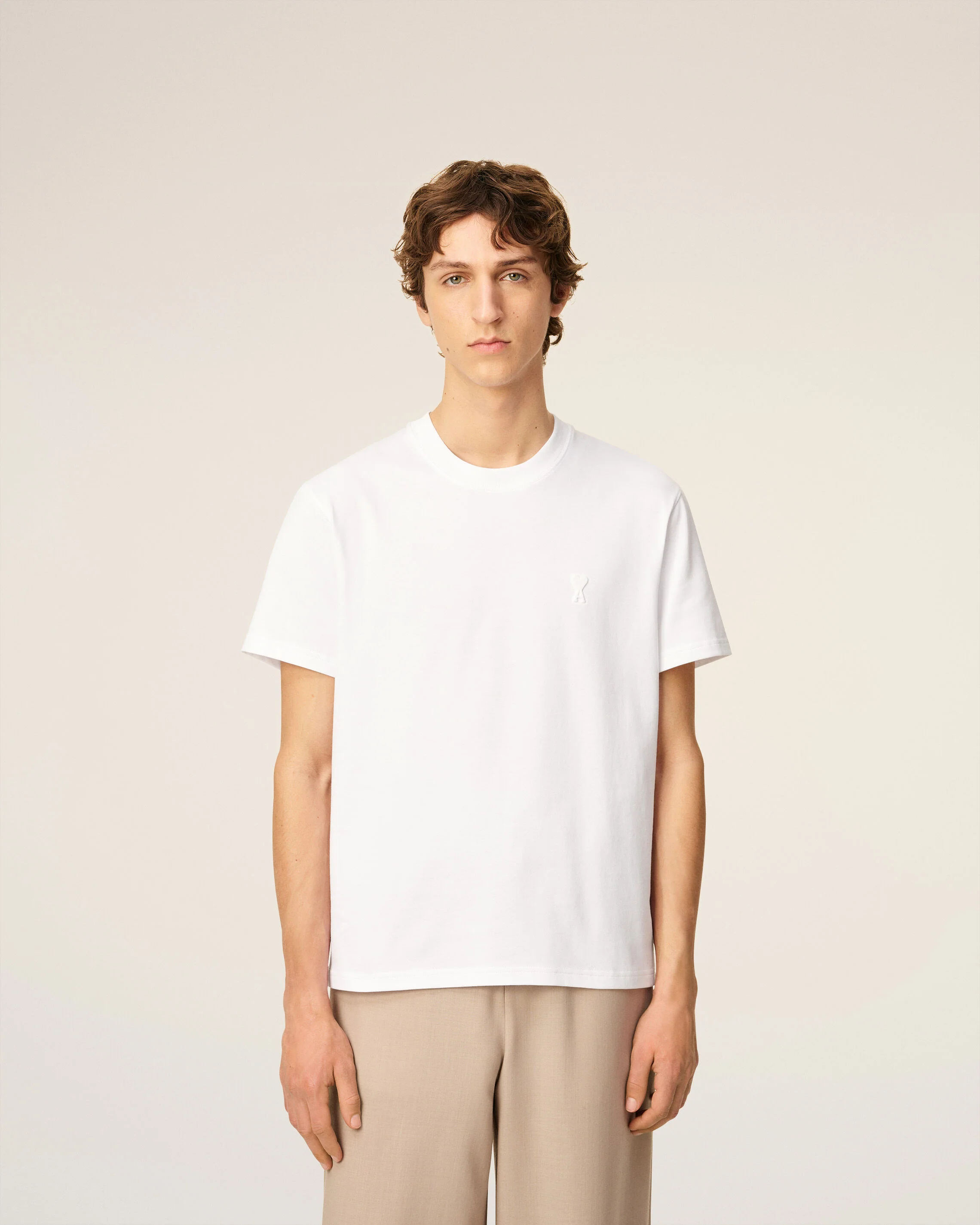 T-shirt Blanc Ami De Coeur En Coton Biologique - Image 3