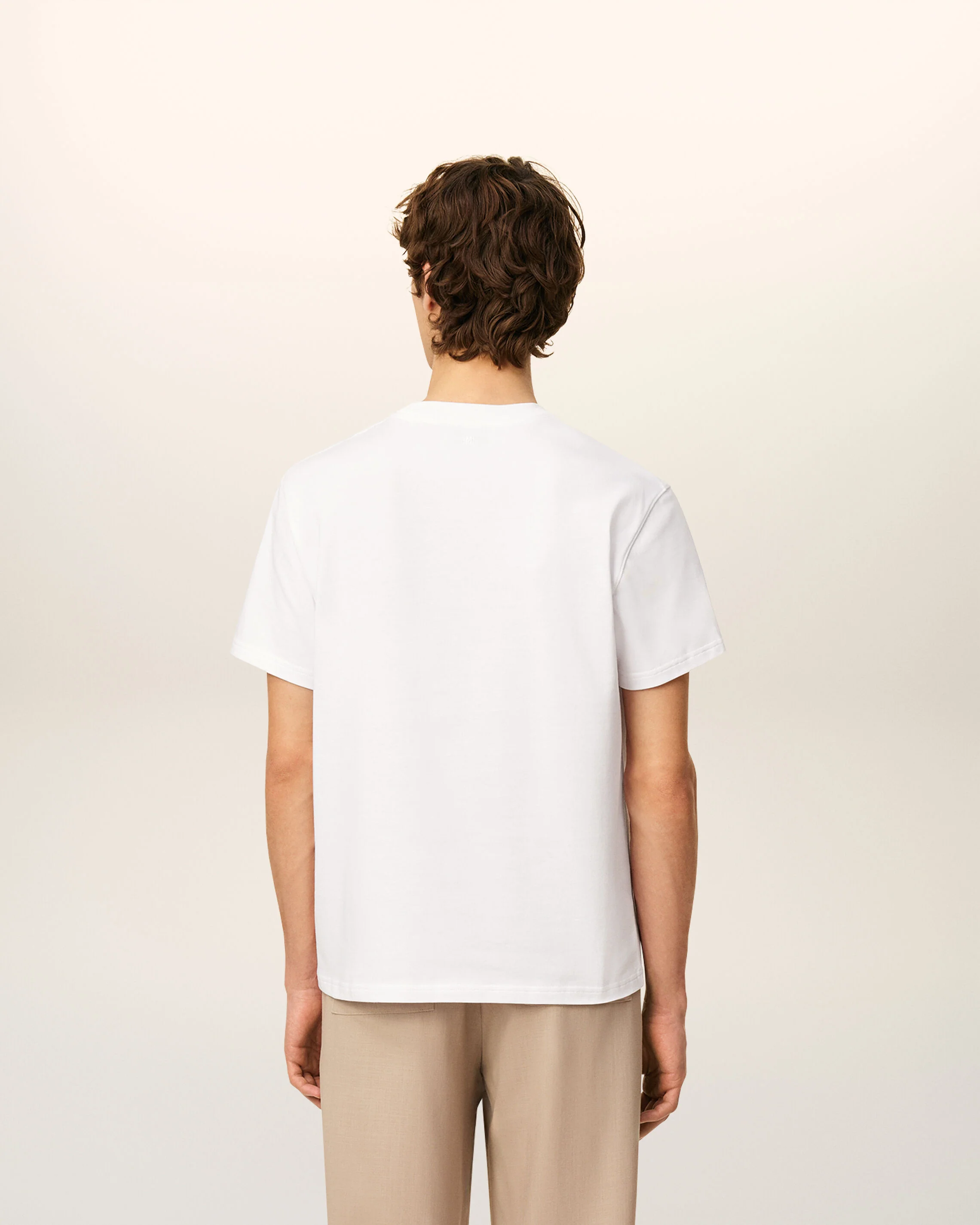 T-shirt Blanc Ami De Coeur En Coton Biologique - Image 5
