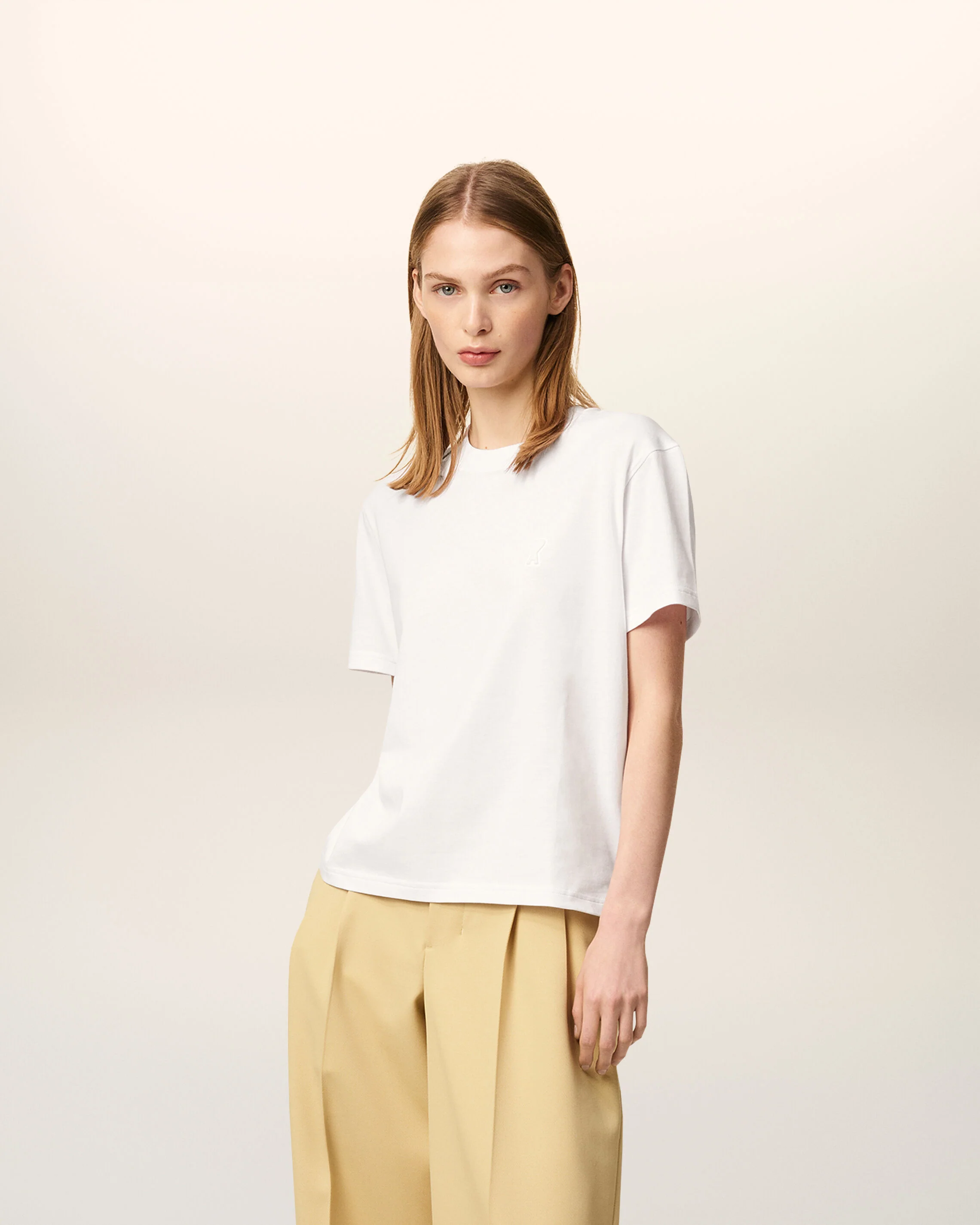 T-shirt Blanc Ami De Coeur En Coton Biologique - Image 8