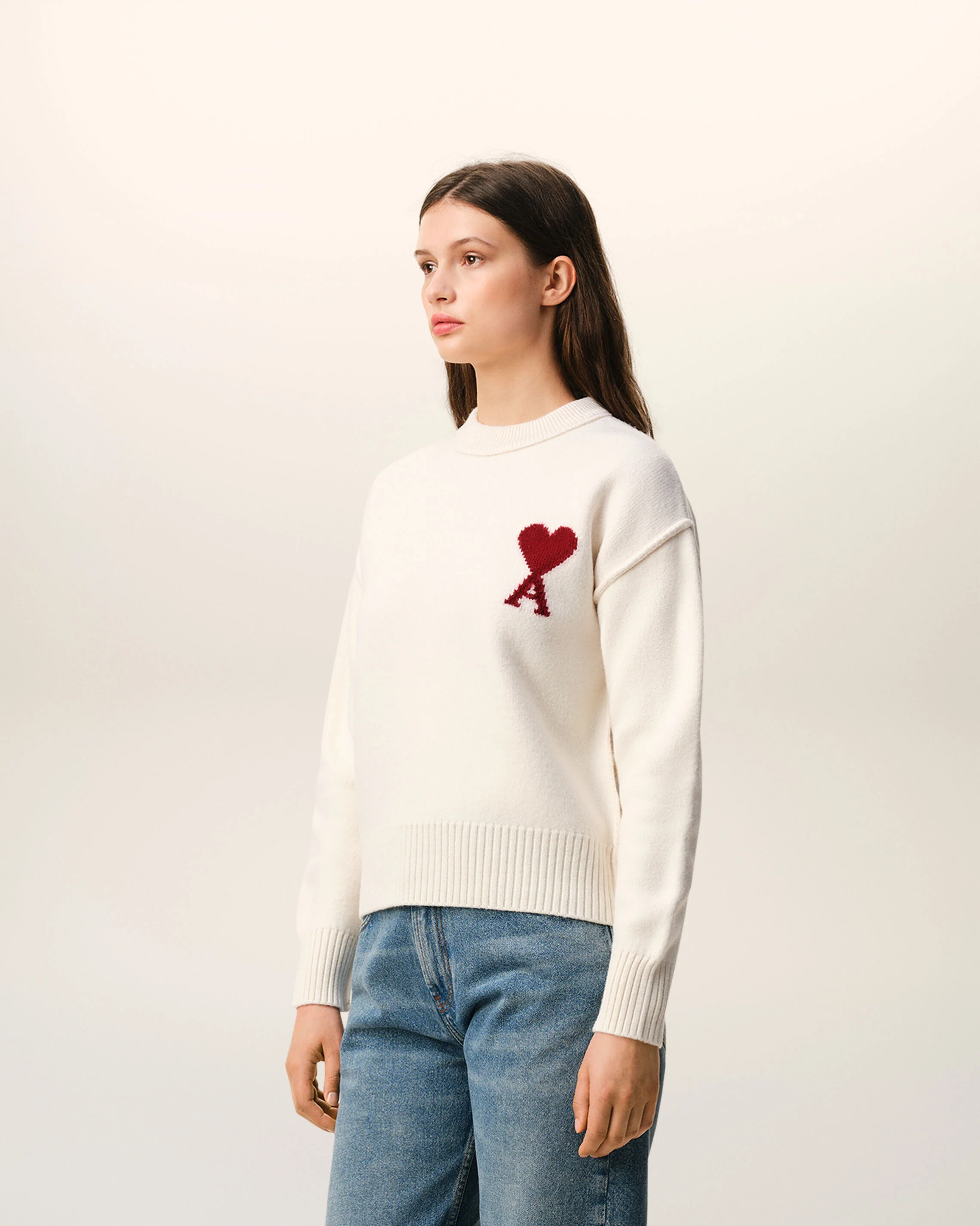 Pull naturel en laine Ami de Coeur - Image 12