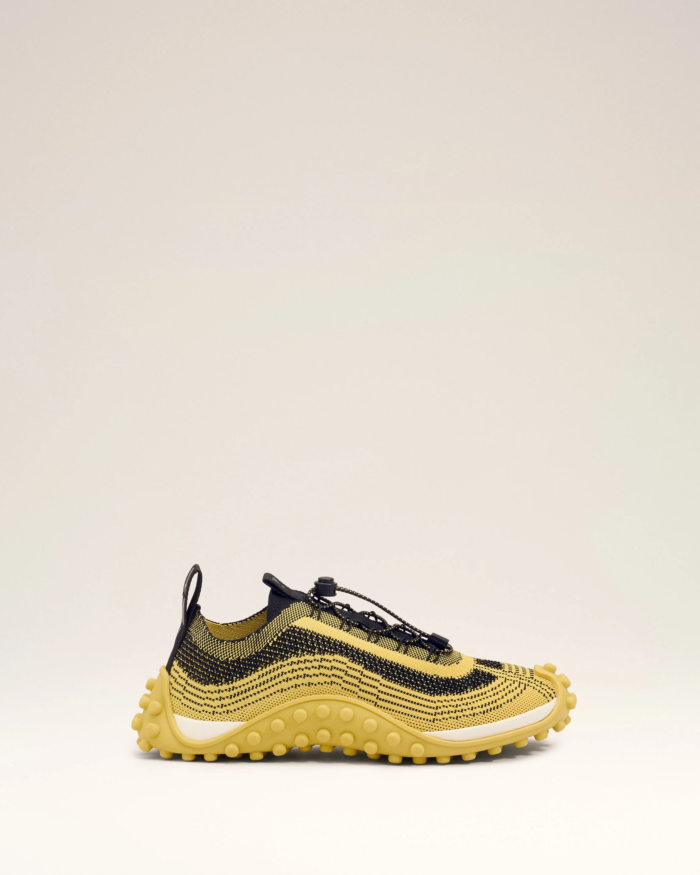 Sneakers Mirage Jaunes en Maille
